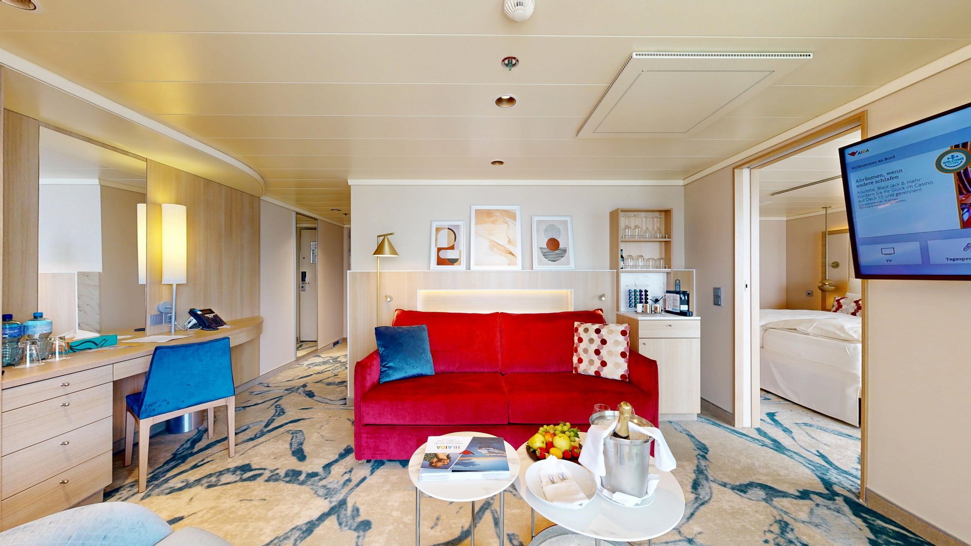 Premium-Suite (SB 7176) auf AIDAdiva