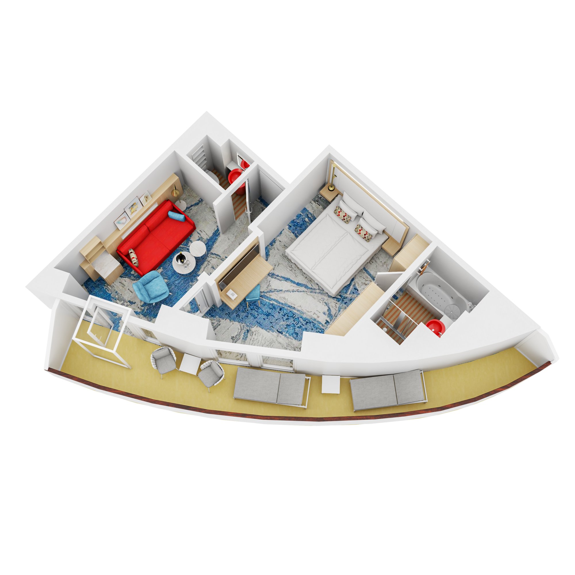 Premium-Suite SB 9202 auf AIDAdiva