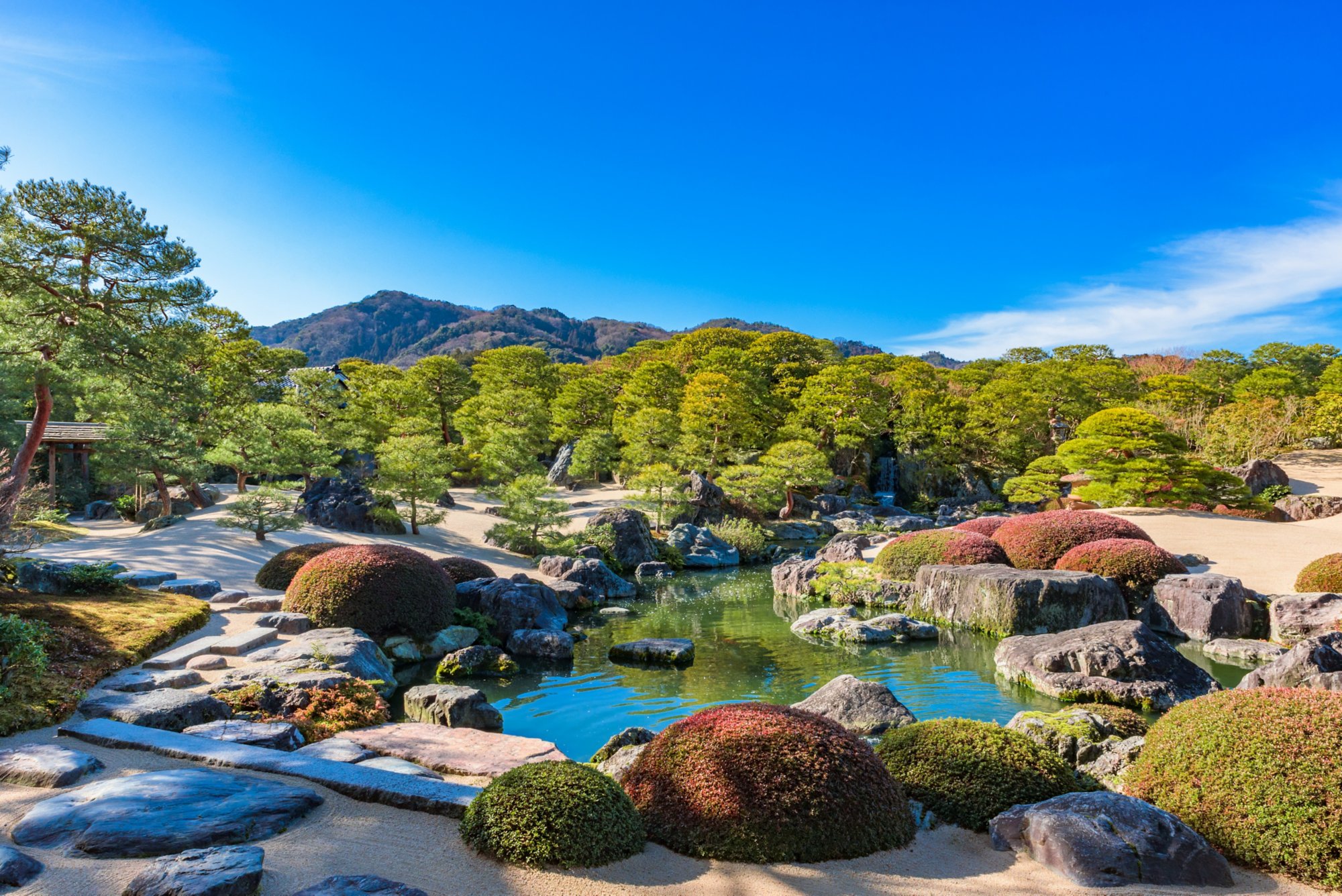 Gardens of the Adachi Museum of Art in Shimane Prefecture, Japan