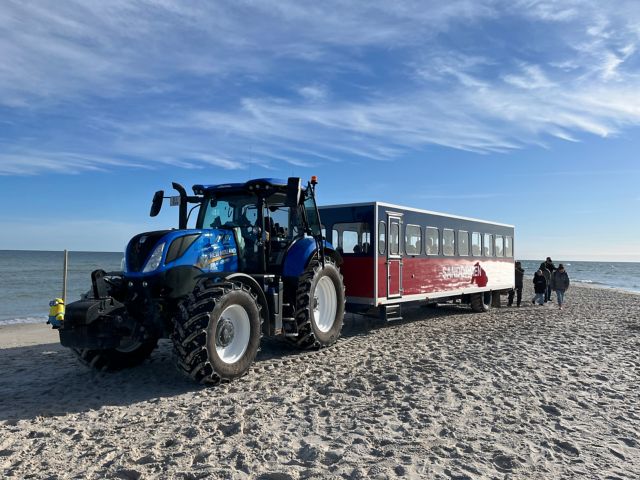Die Highlights von Skagen und Fahrt mit dem Sandormen Traktorbus