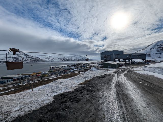 Arktische Wanderung Richtung Globalem Saatgutspeicher