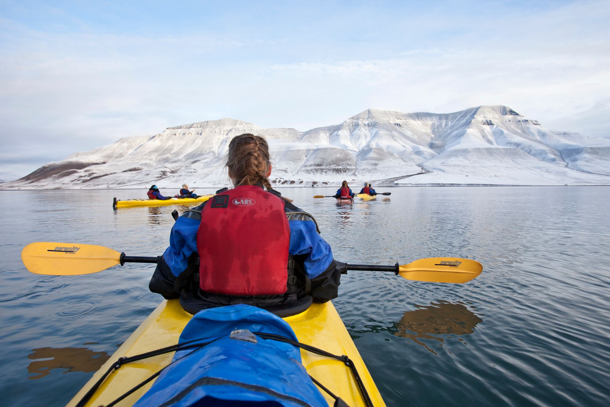 kajakk på adventfjorden