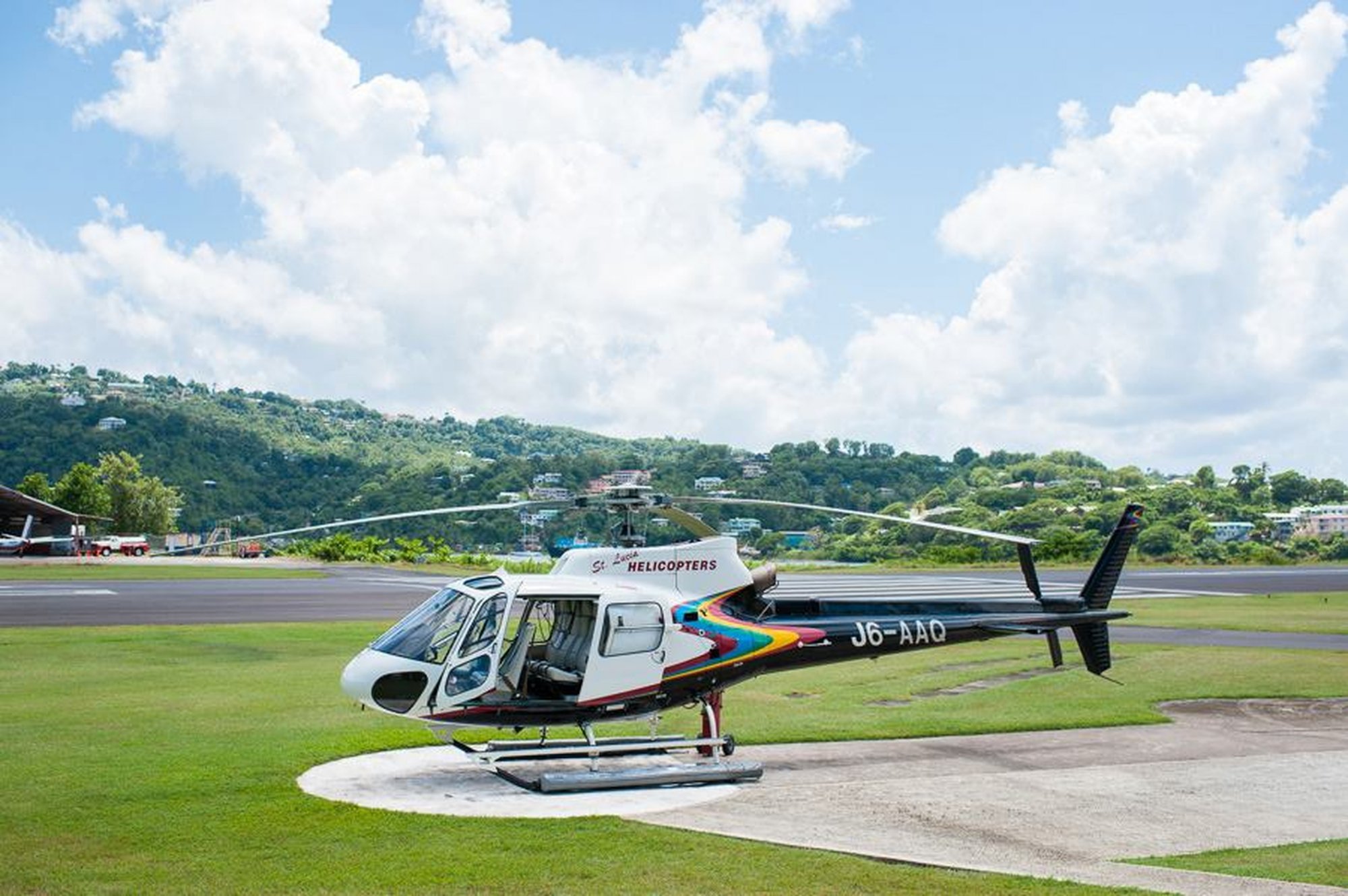 Helikopter Abenteuer über St. Lucia