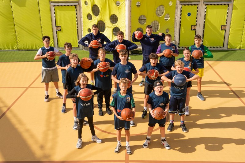 AIDA & Rostock Seawolves mit Basketballcamps auf hoher See
