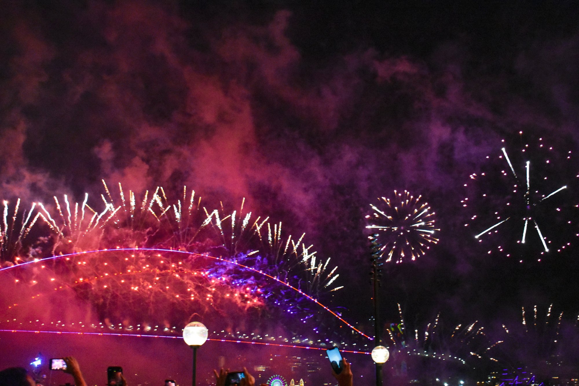 Sydneys Oper mit Feuerwerk (Kategorie A)