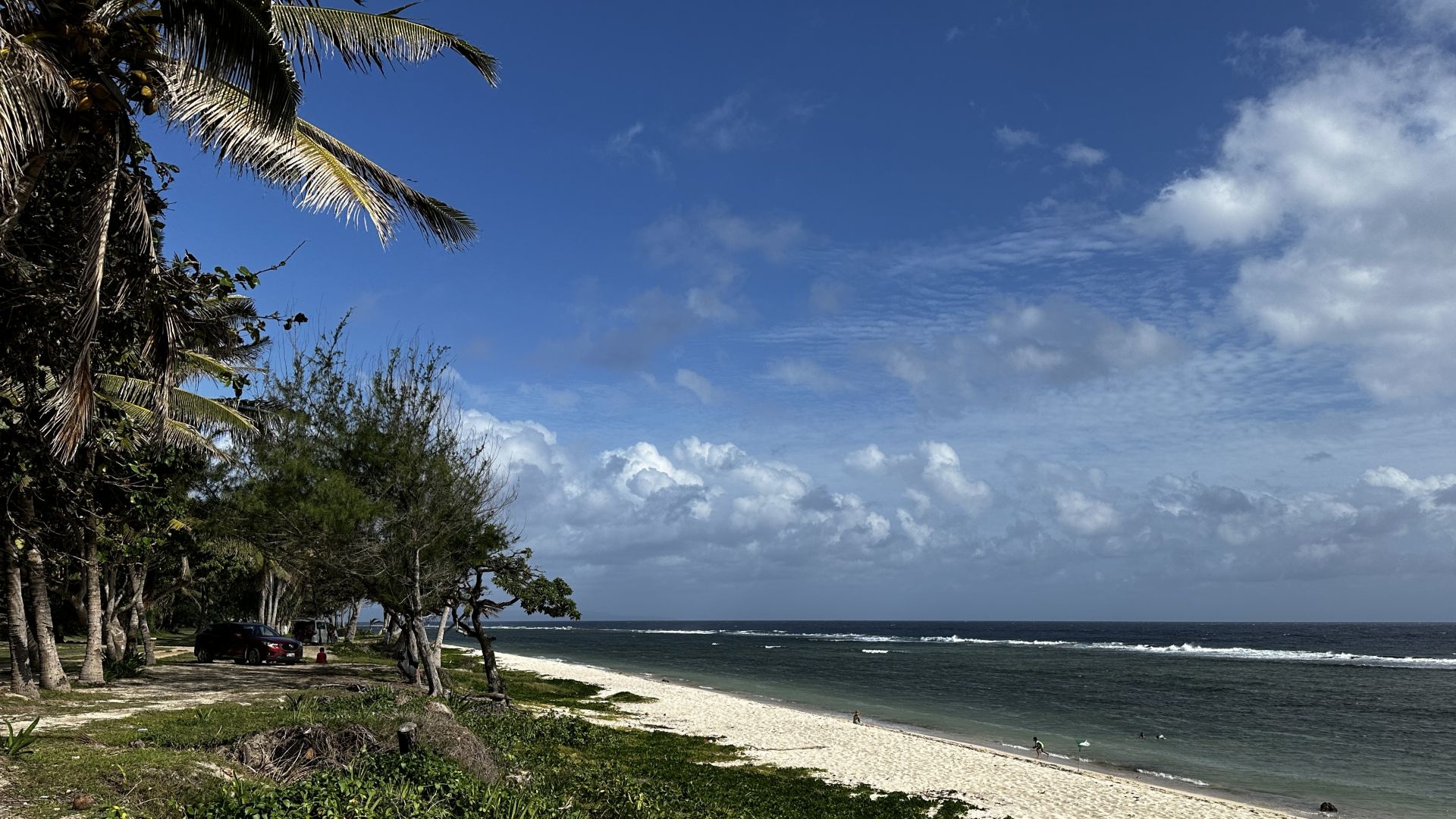Entspannen am Fua'amotu Strand