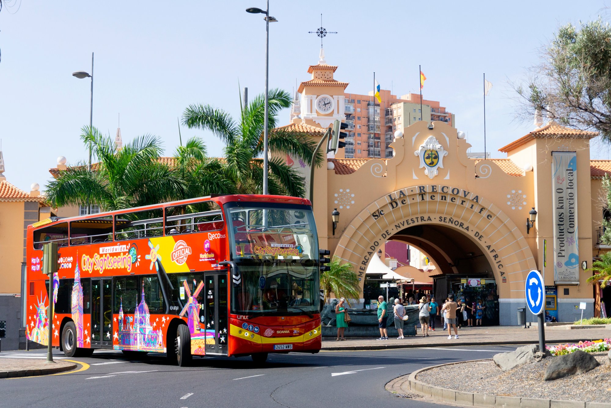 Hop-on-hop-off-Bus in Santa Cruz de Tenerife