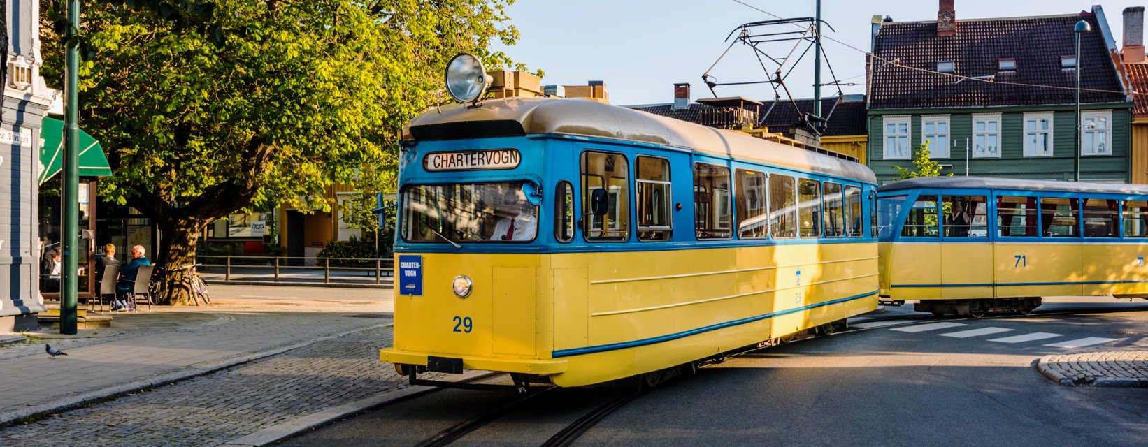 Historische Straßenbahn und Panoramafahrt