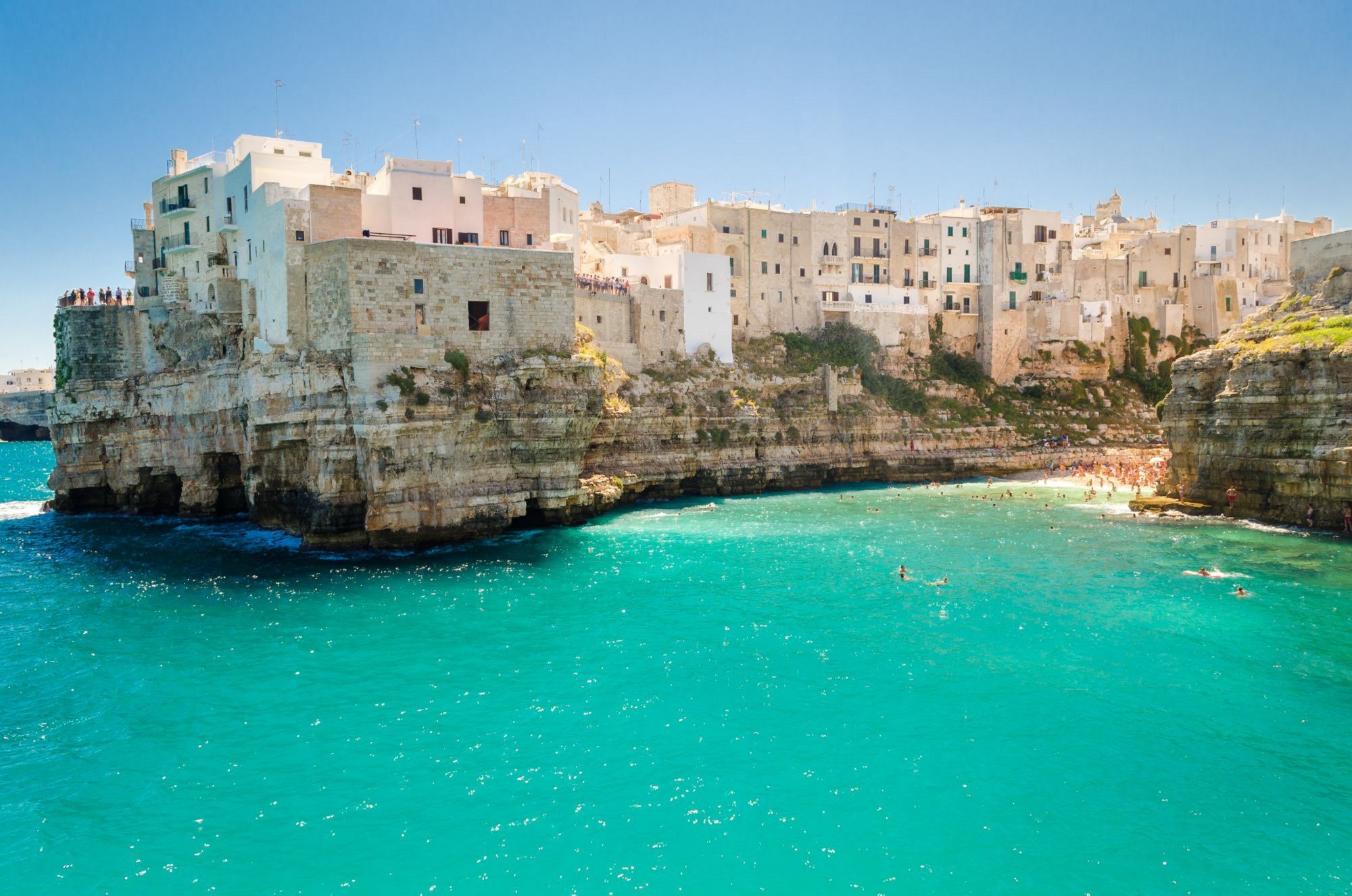 Polignano a Mare - Klippen
