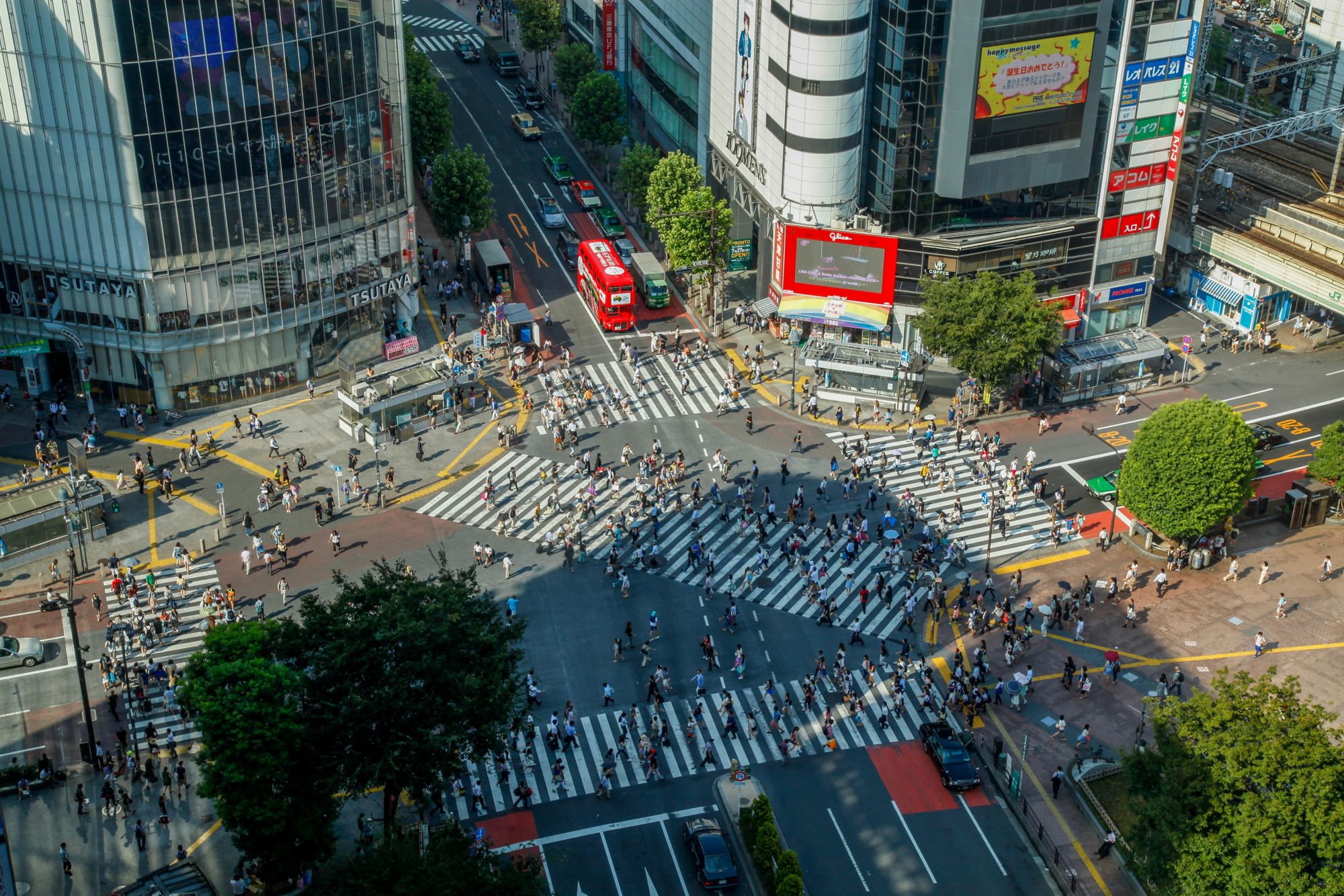 渋谷駅前スクランブル交差点