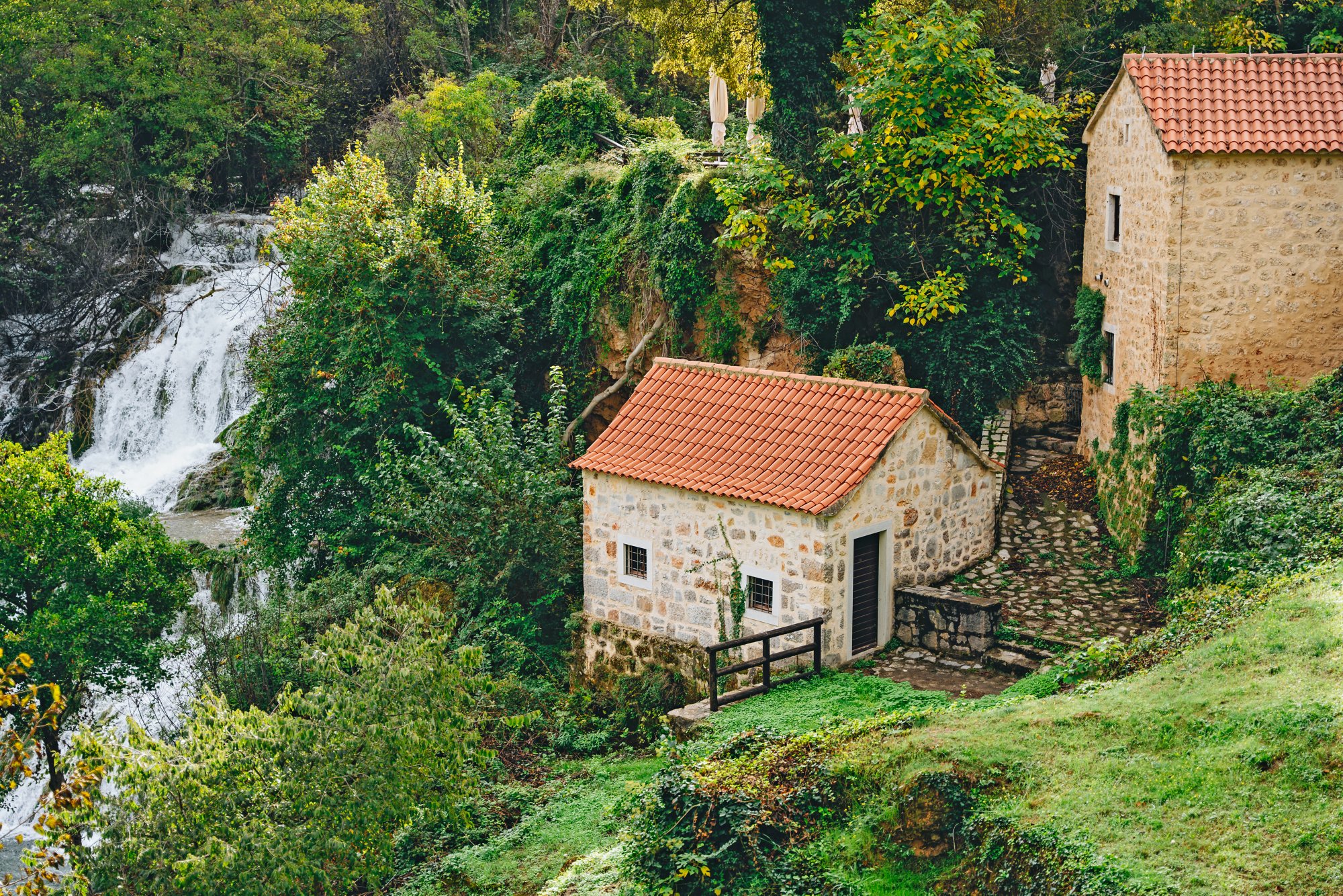 Kleiner Ort in Kroatien