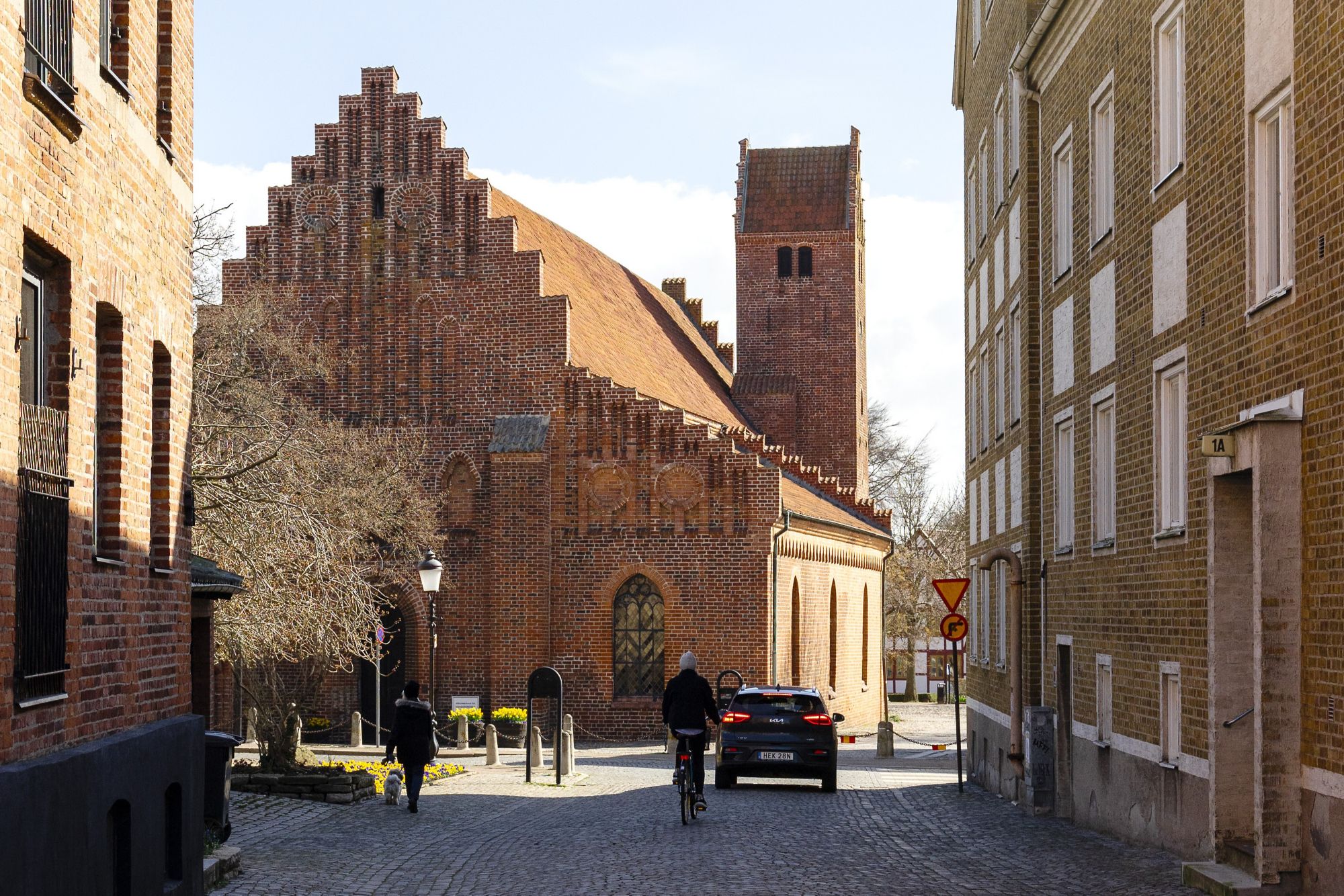 Ystads historische Altstadt im Minizug entdecken