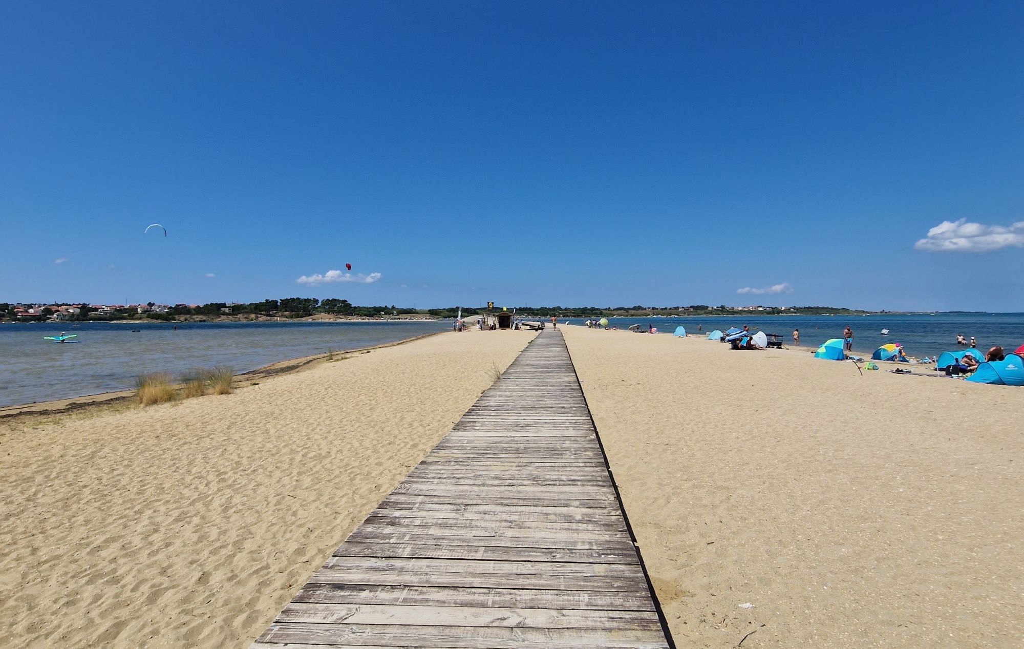 Transfer zum Baden und Relaxen am Strand
