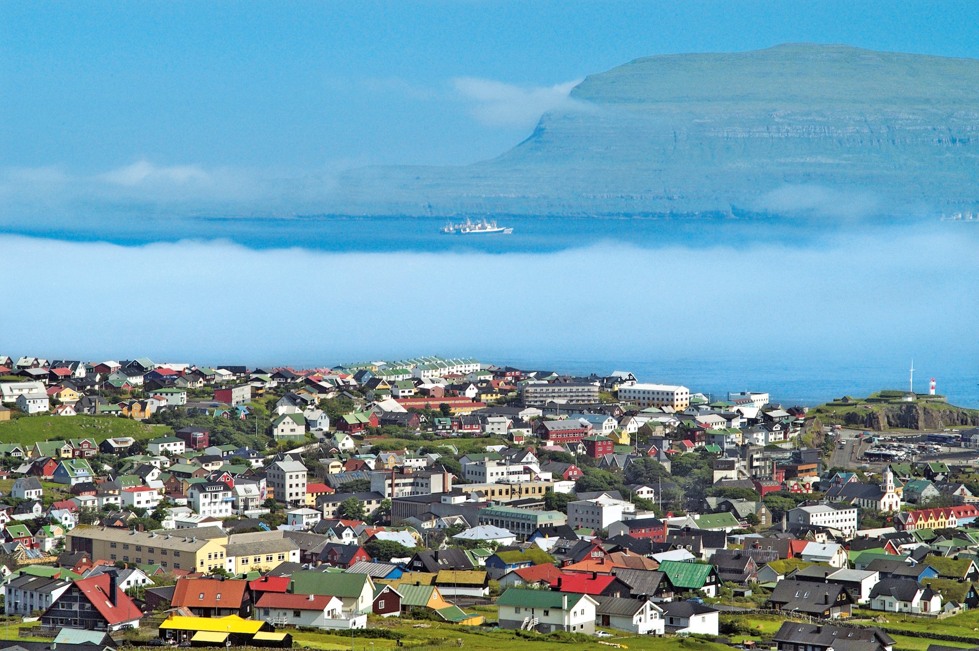 a look at the capital of Thorshavn Faeroe Islands