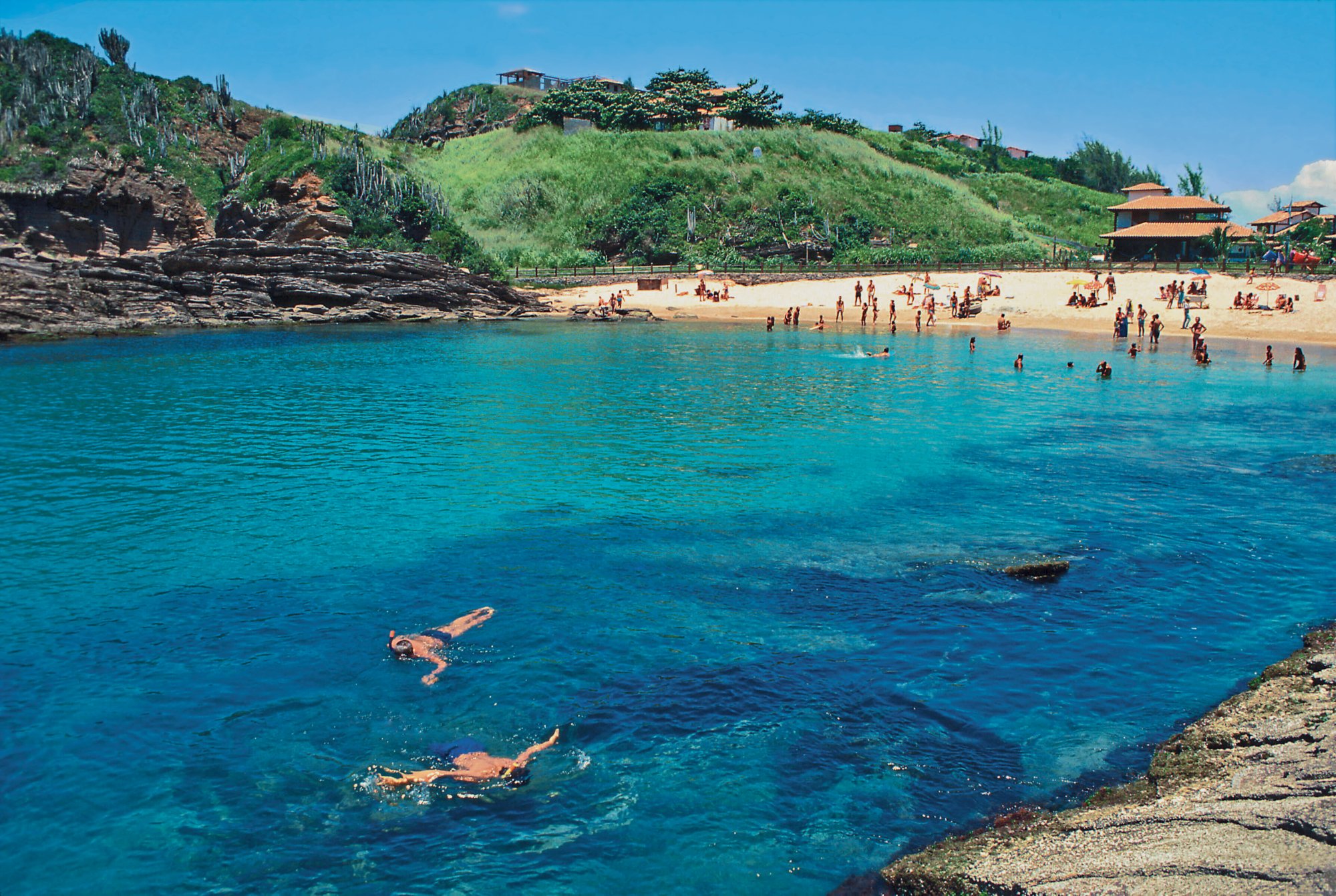 A1J1AD Ferradurinha beach in Buzios Rio de Janeiro Brazil