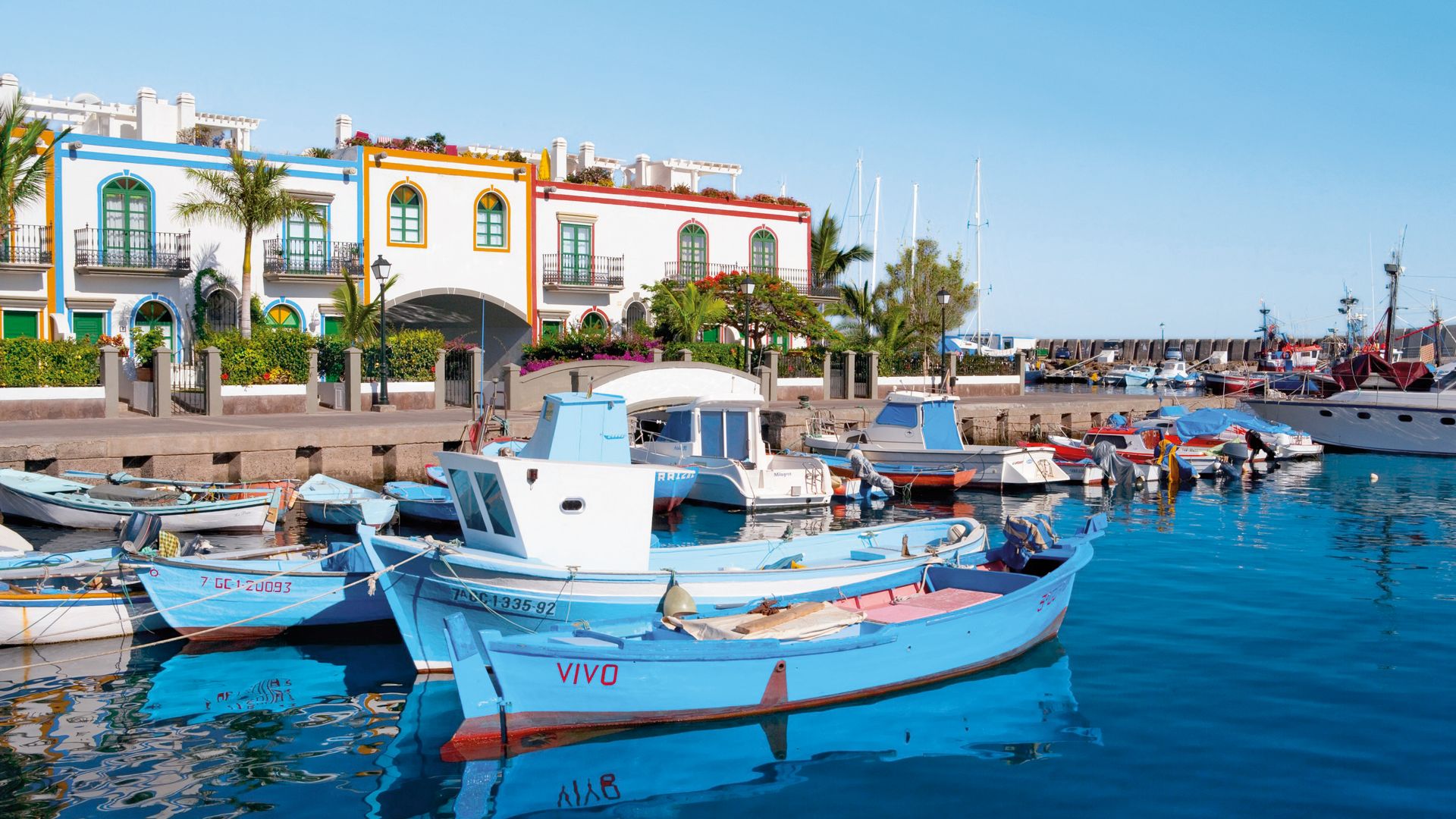 Der Puerto de Mogán auf auf Gran Canaria ist ein beliebtes Ausflugsziel auf einer Kreuzfahrt zu den Kanaren.