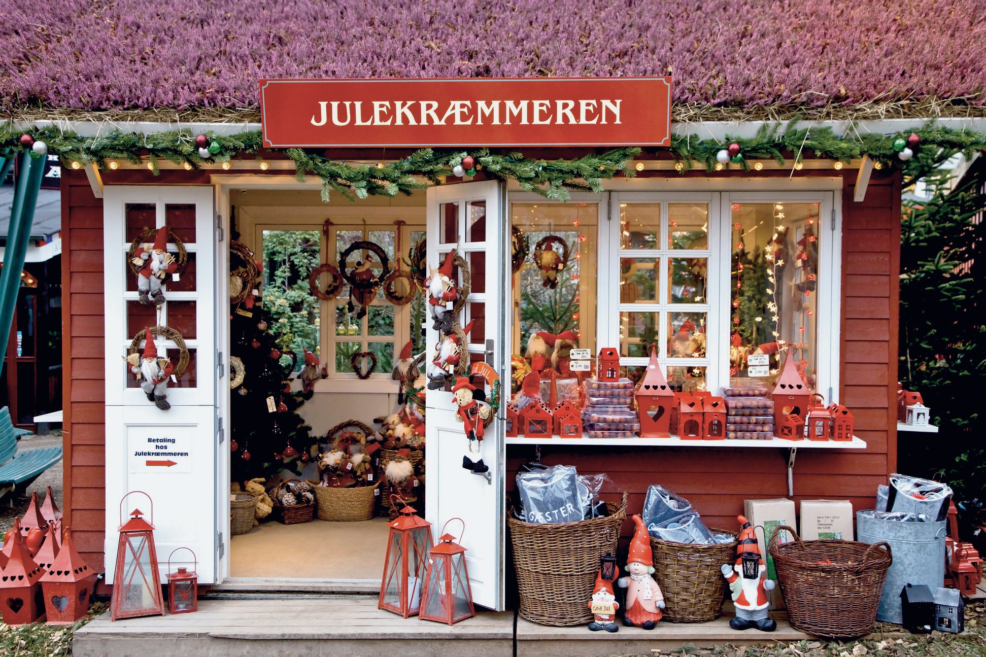 Weihnachtsladen in Kopenhagen