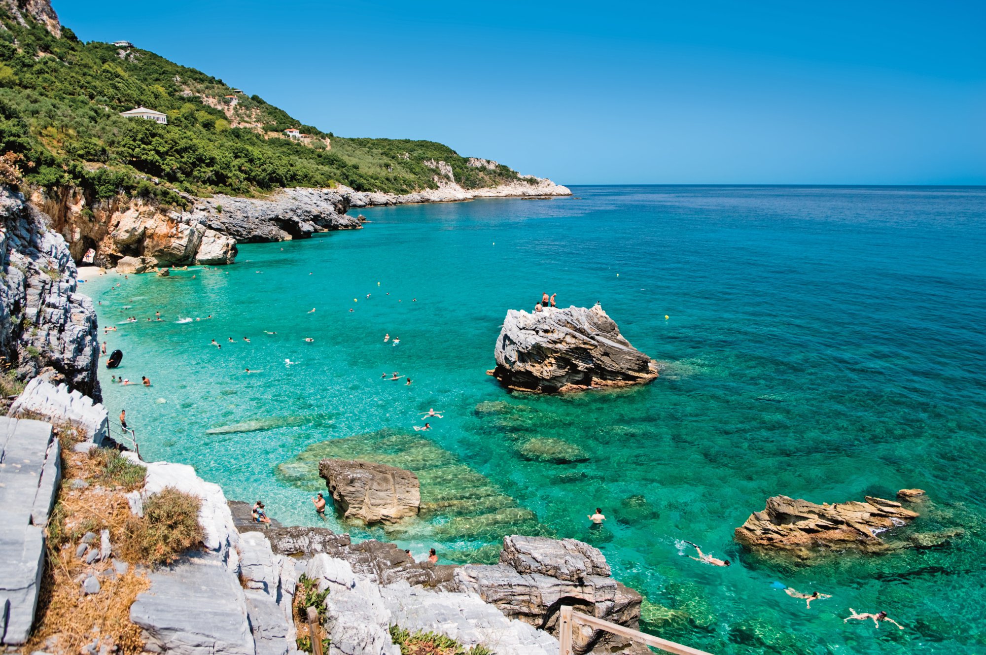 beach of Mylopotamos - Tsagarada - one of the most beautiful beaches of Pelion, Greece; Shutterstock ID 36322297
