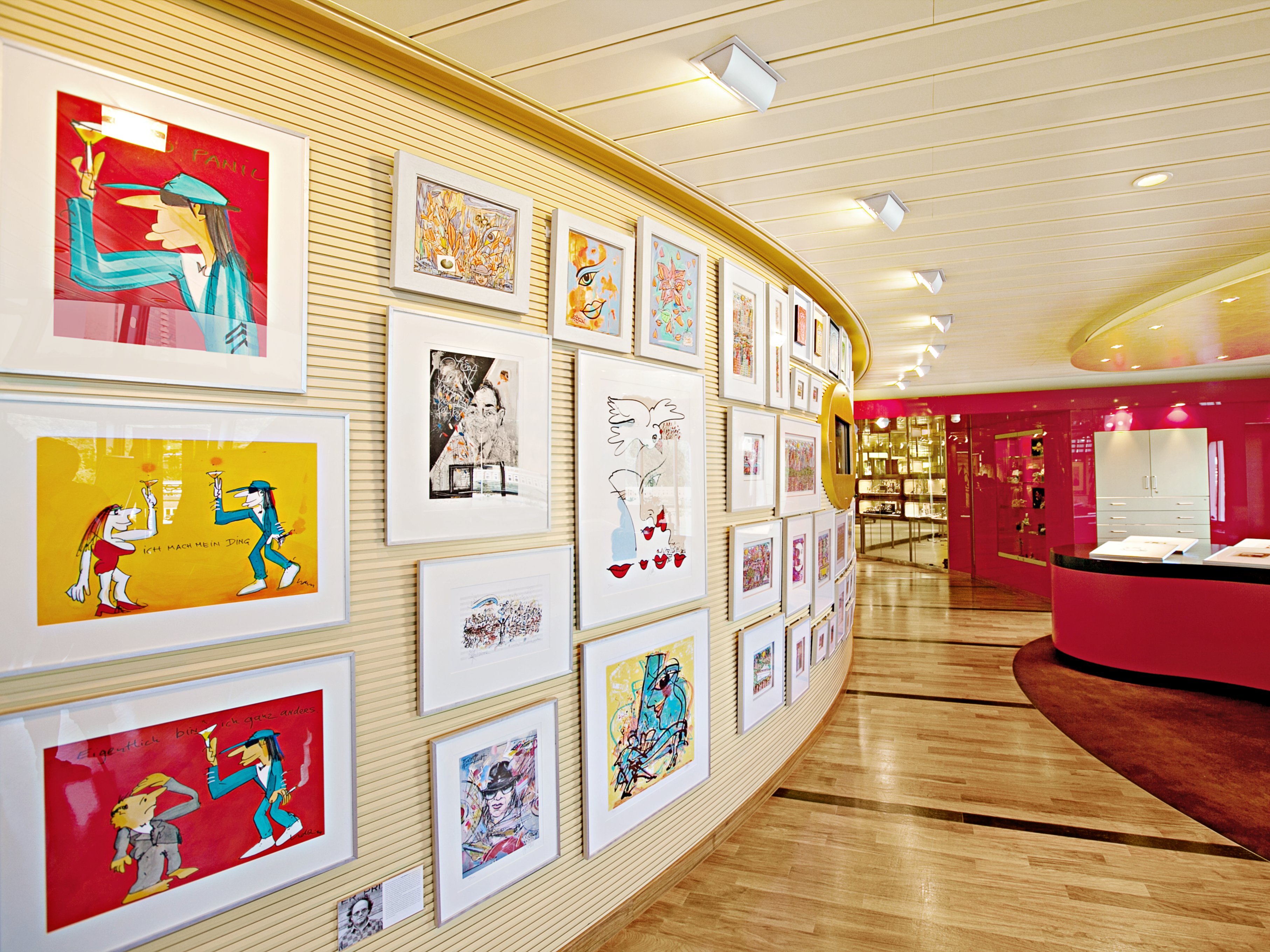 Kunstwerke in der Kunstgalerie