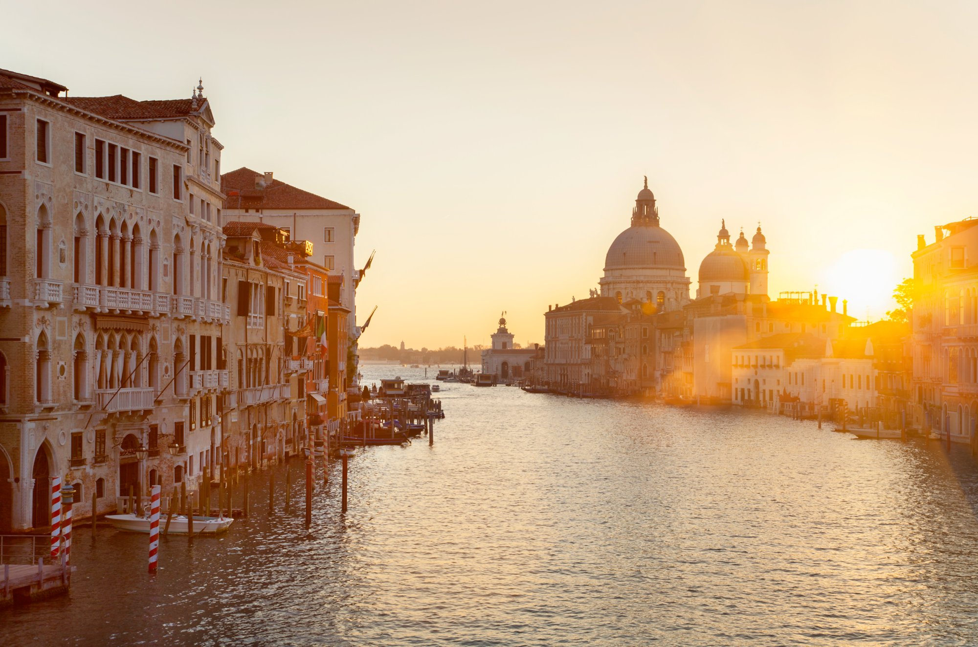 Venedig bei Sonnenuntergang