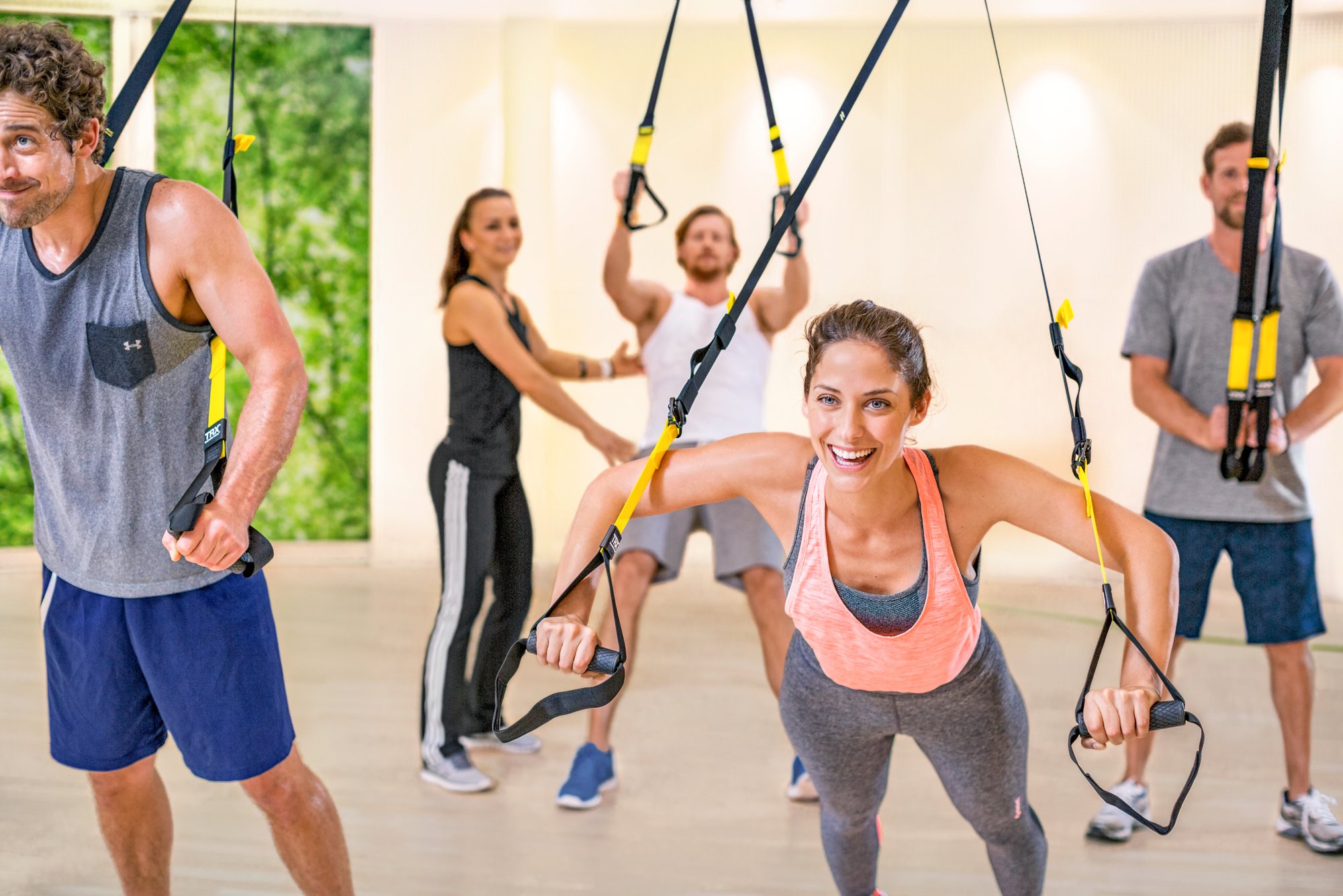 Training mit TRX-Bändern