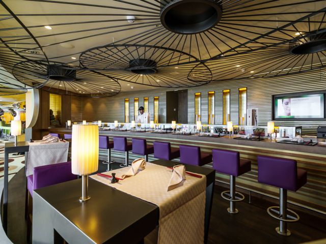 Interieur der Sushi Bar