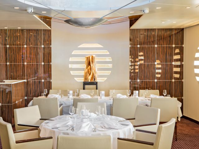 Interieur des Gourmet-Restaurant Rossini