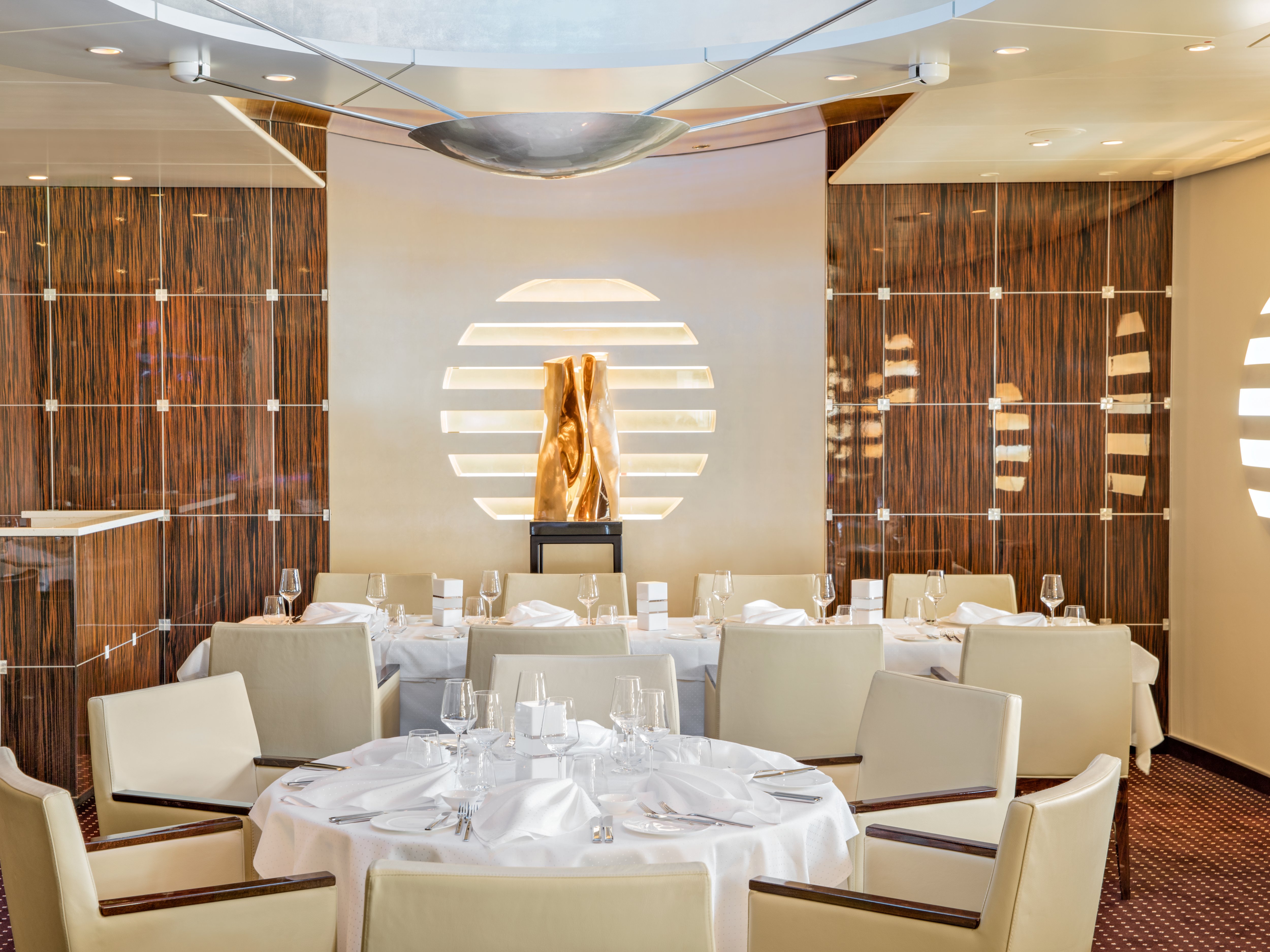 Interieur des Gourmet-Restaurant Rossini