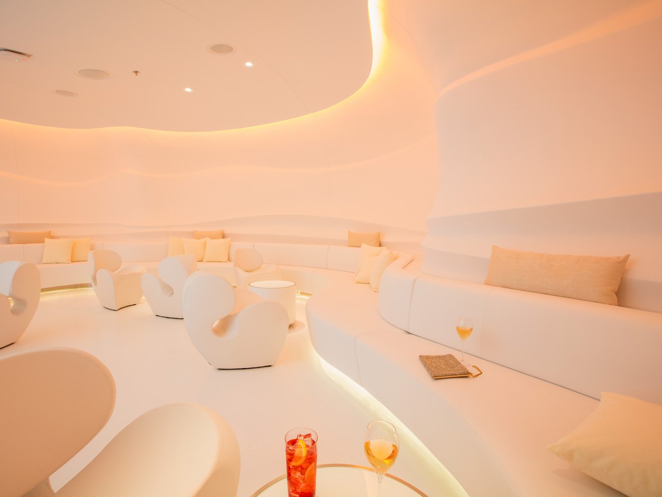 Exklusives Ambiente in der Spray Bar