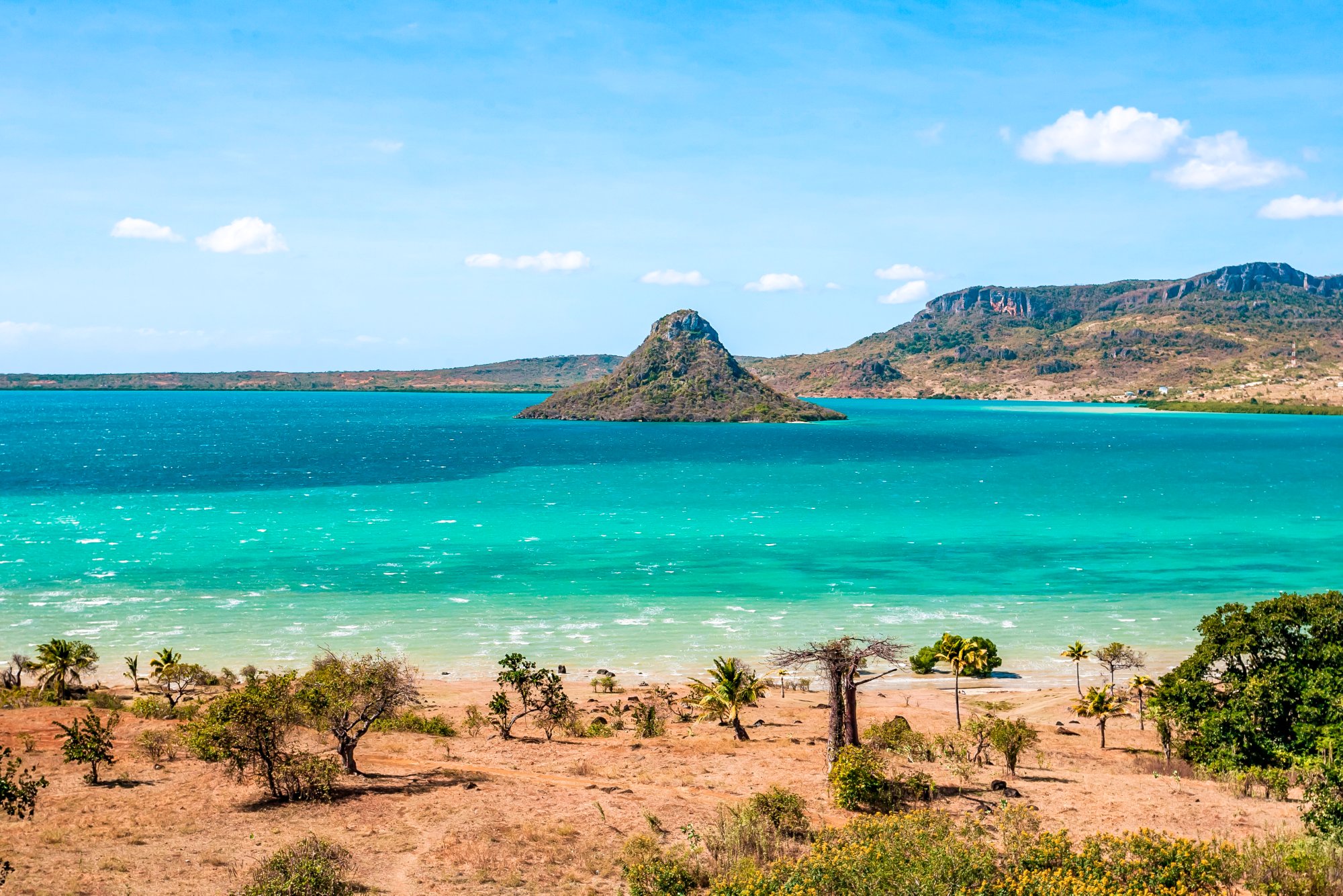 13061141 - the sugarloaf of antsiranana bay (diego suarez), northern madagascar