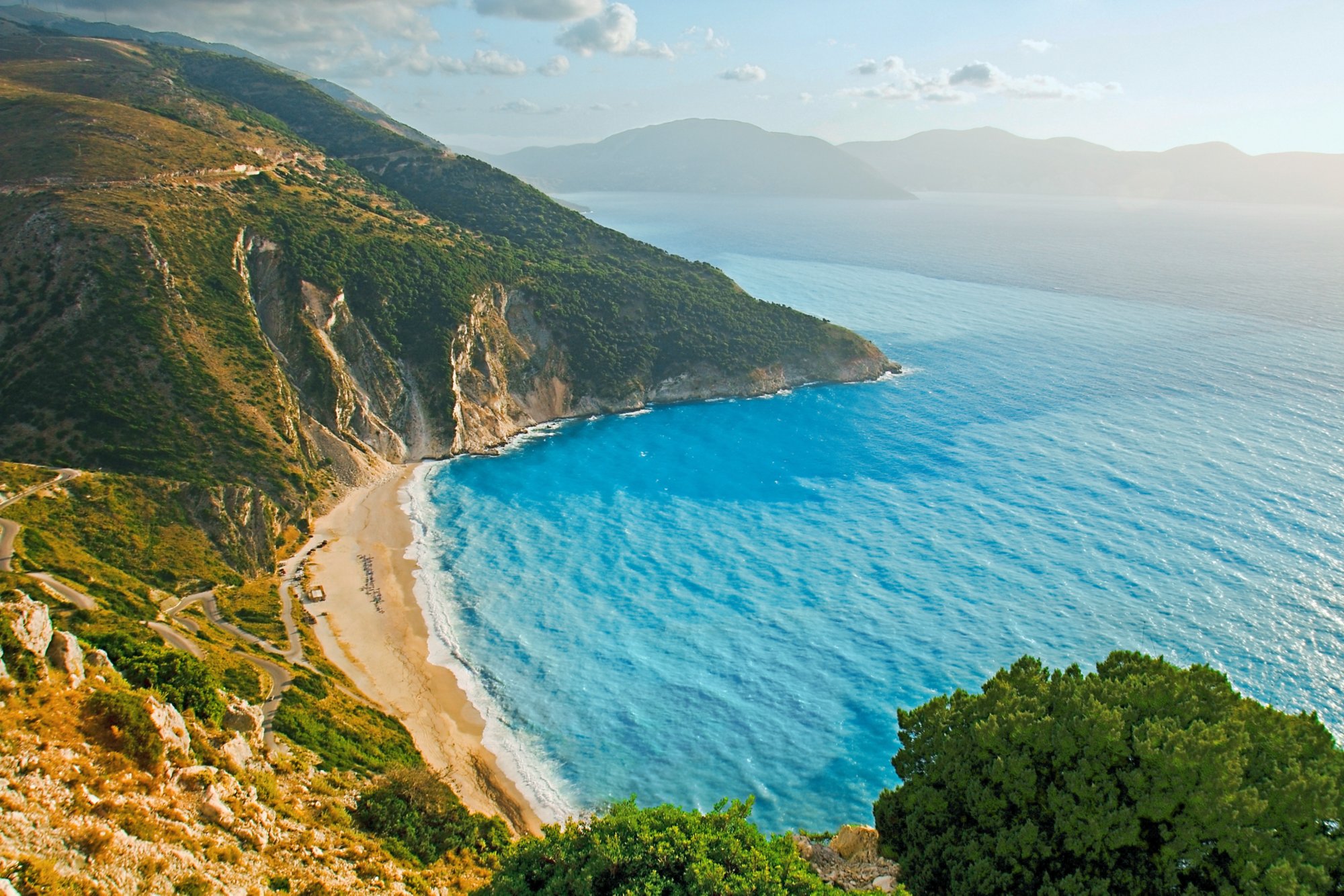 Küstenlandschaft von Mirtos auf Kreta in Griechenland