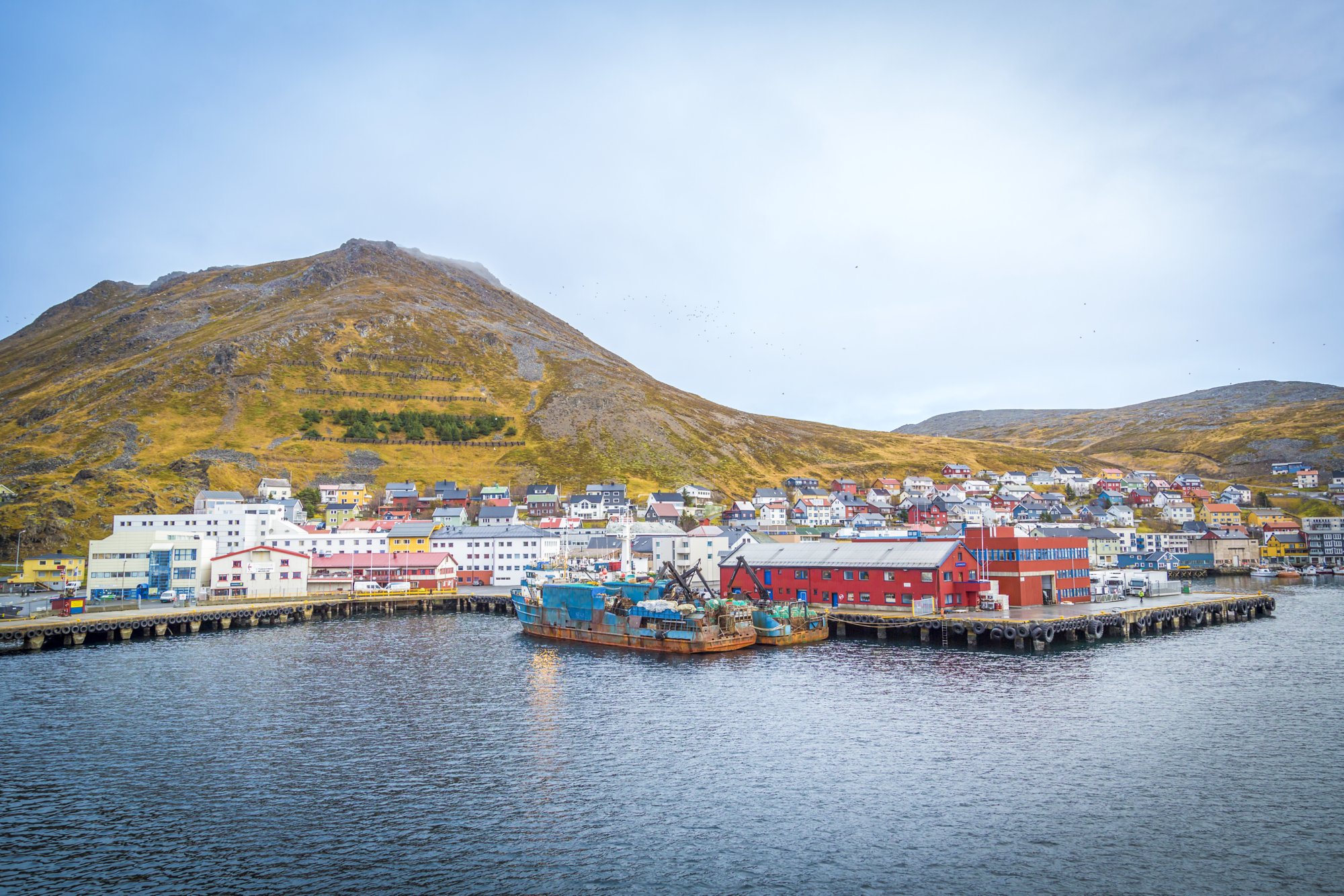 Honningsvg, Ausgangspunkt zum Nordkap