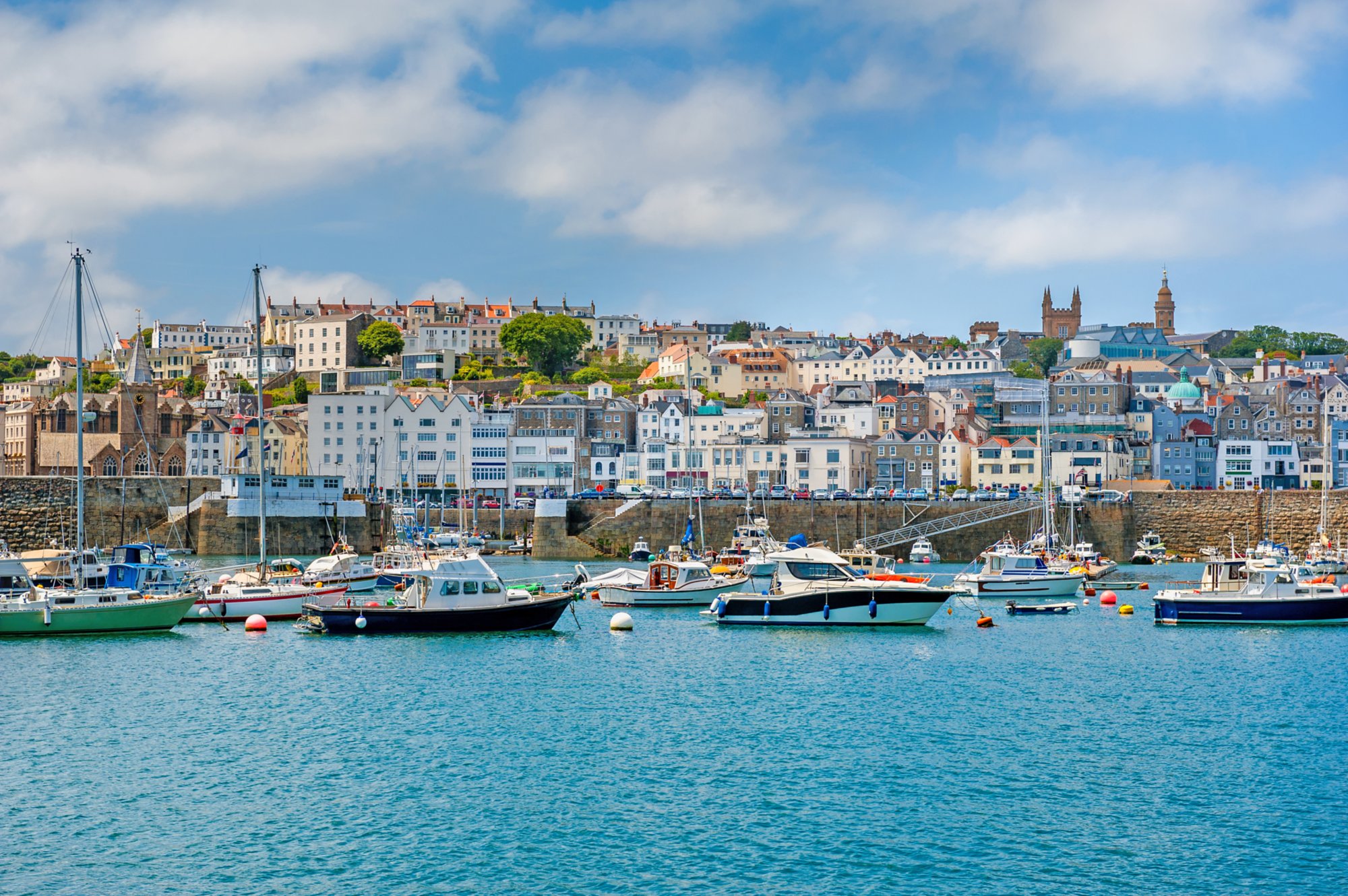 Saint Peter Port, Guernsey, Channel Islands, UK