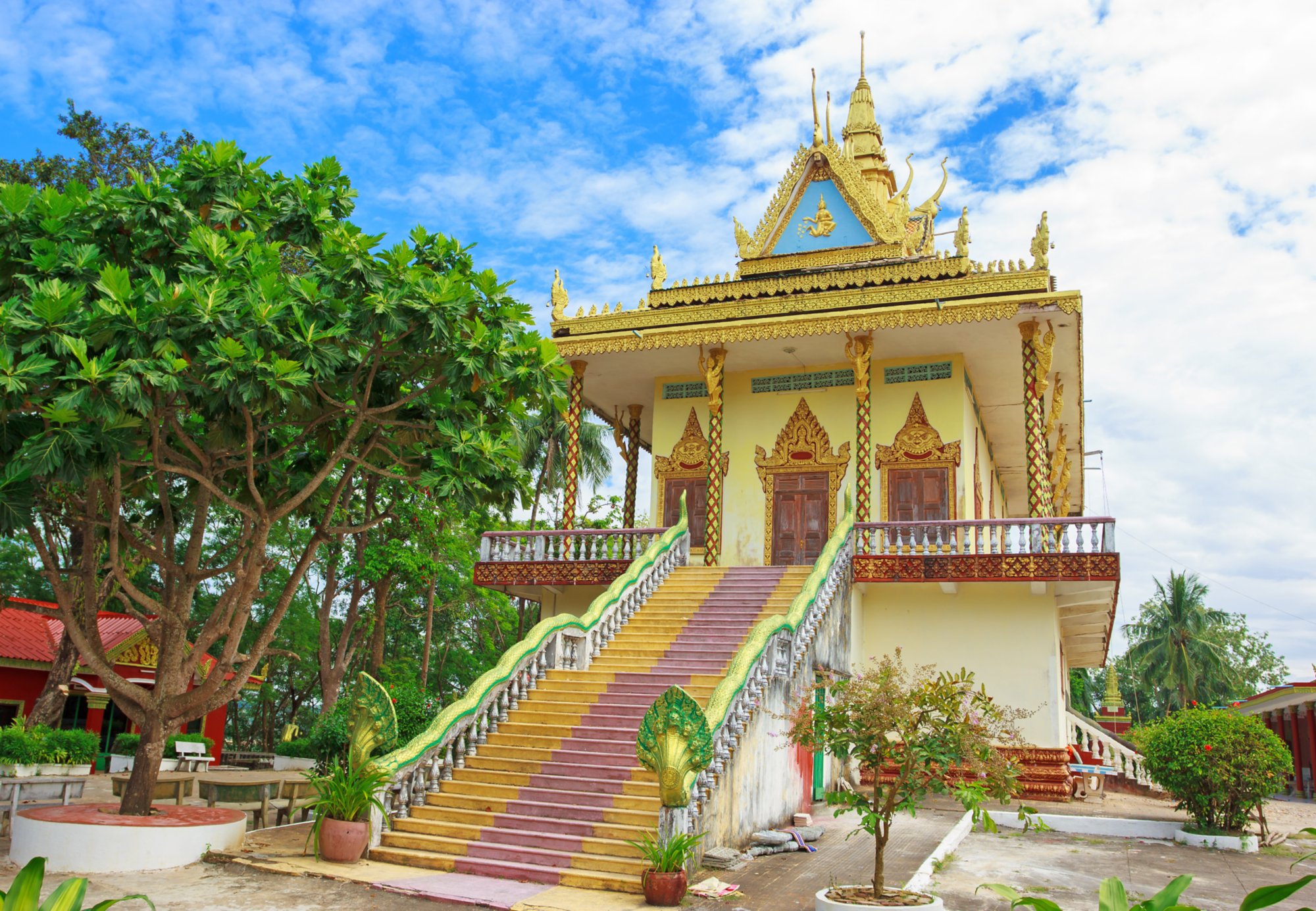 Amazing view of Wat Leu in Sihanoukville