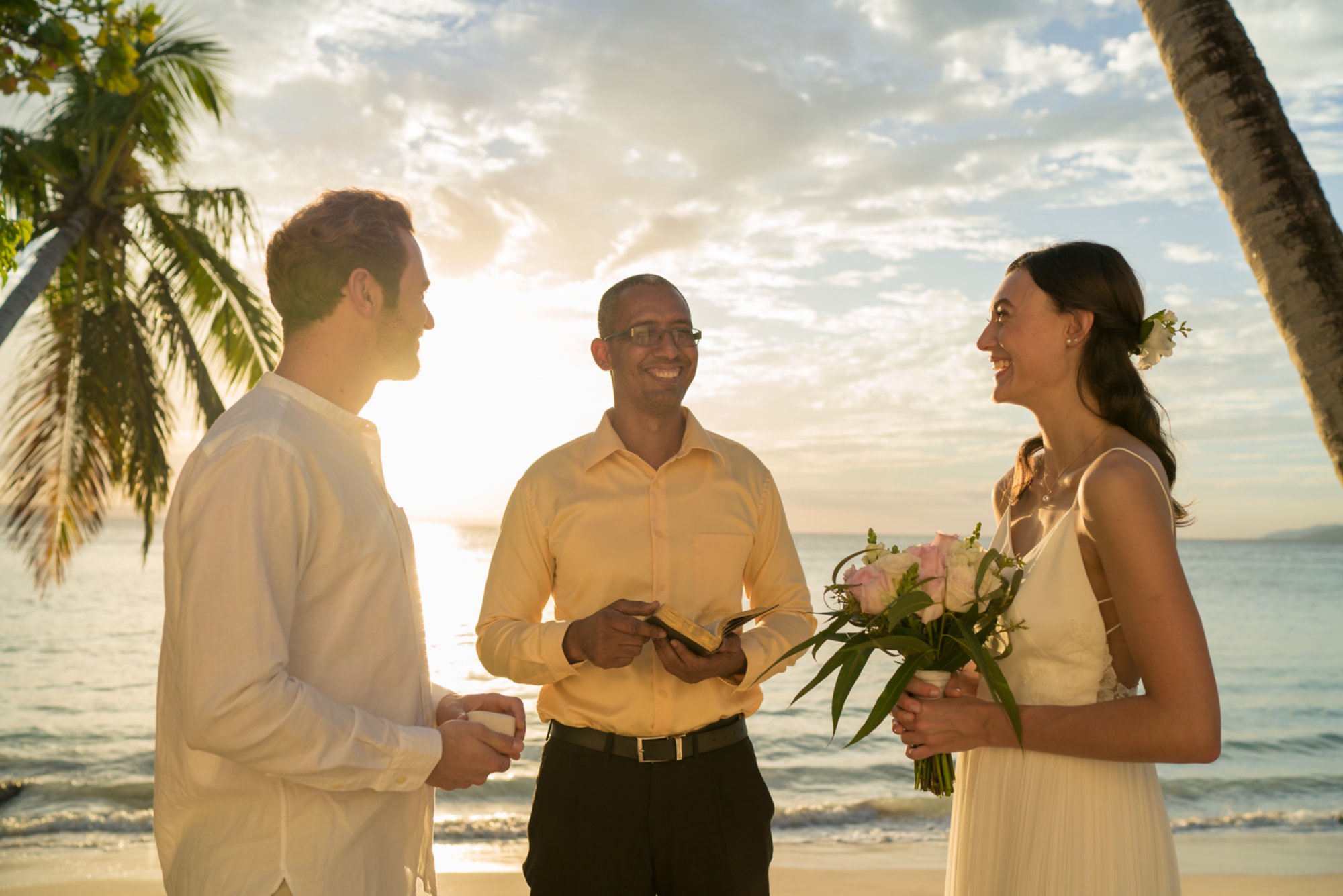 Trauung Hochzeit am Strand