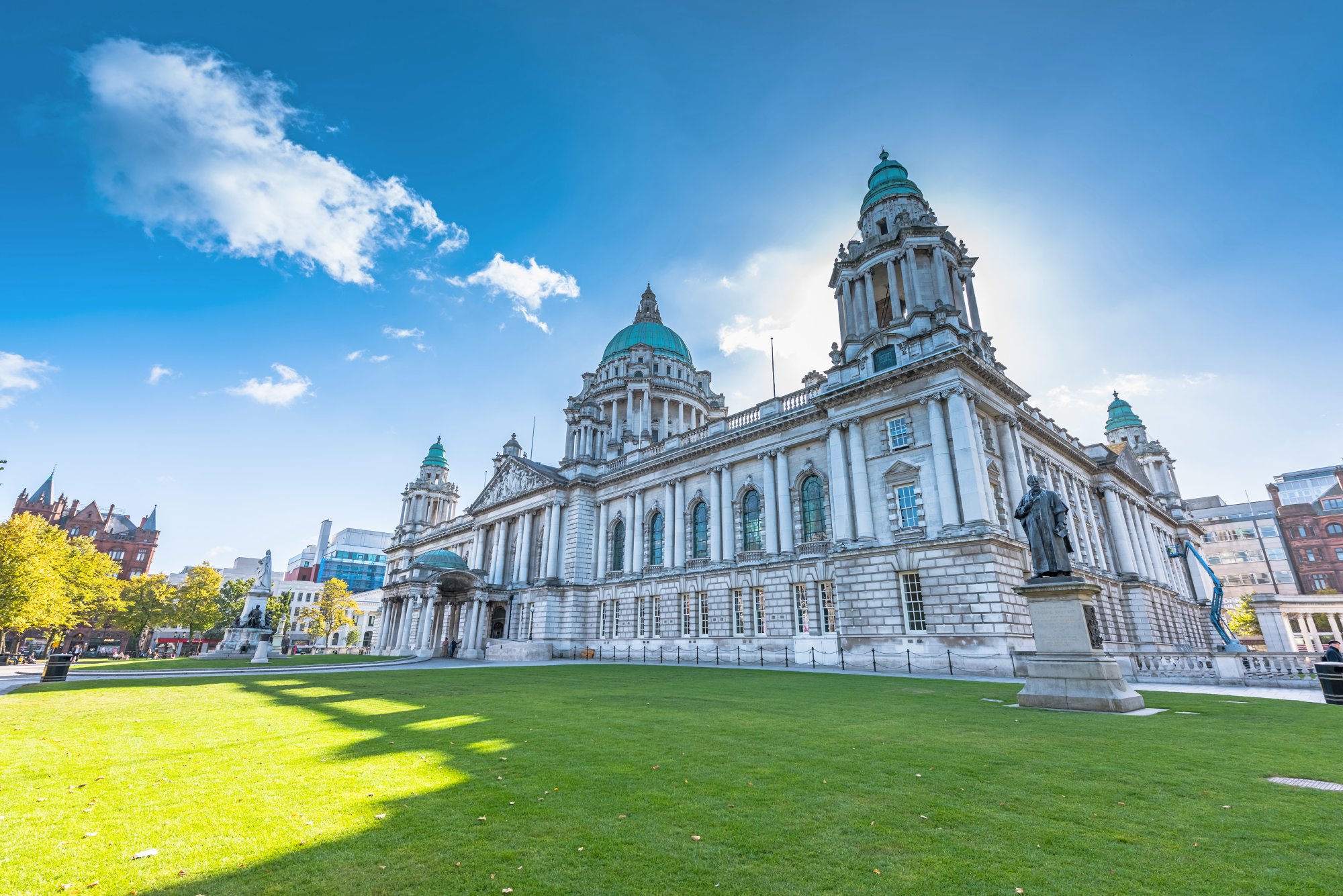 city hall of Belfast North Ireland