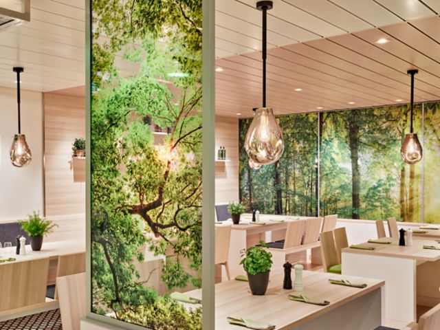 Interieur im Best Burger @ Sea