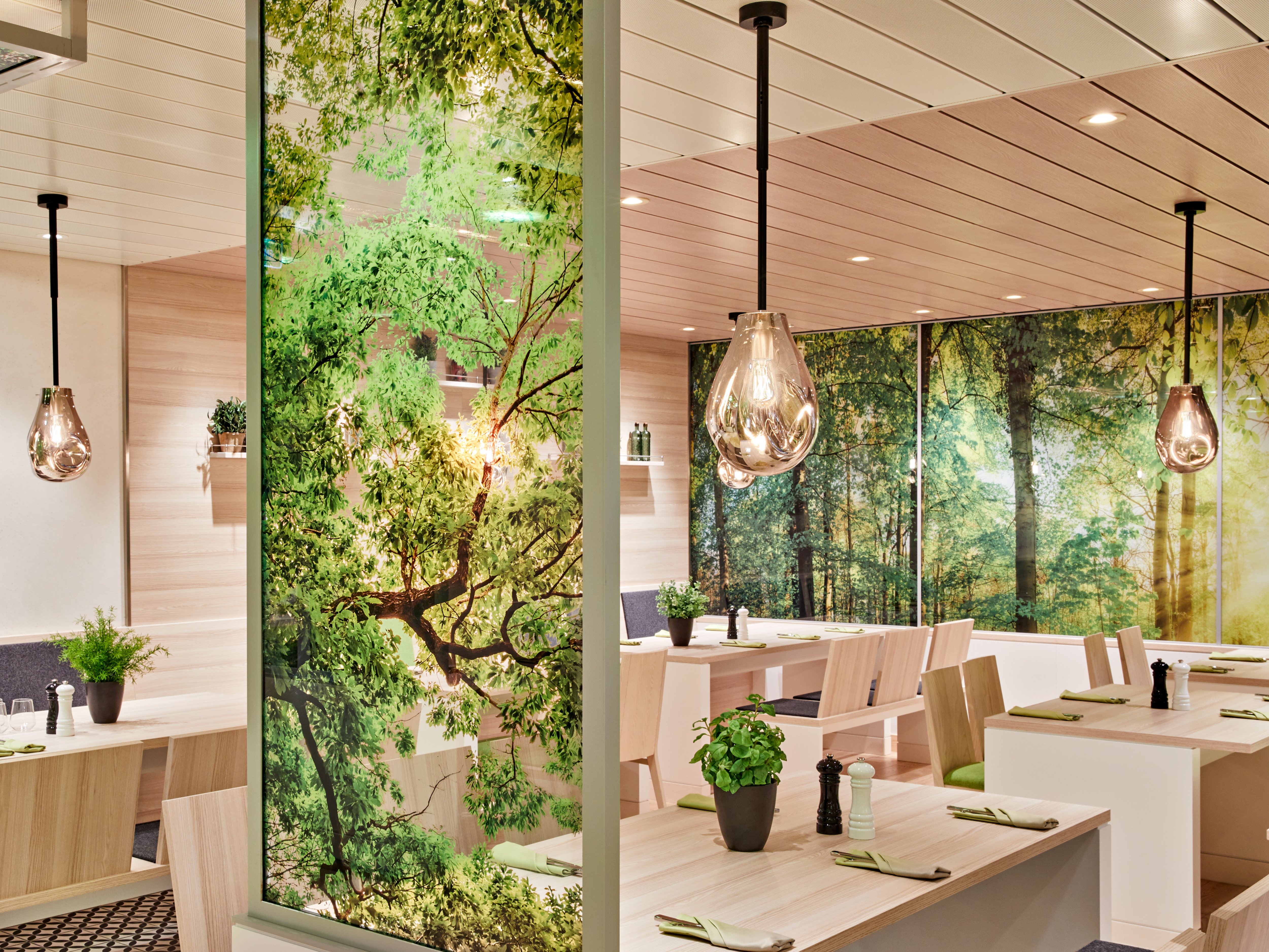 Interieur im Best Burger @ Sea