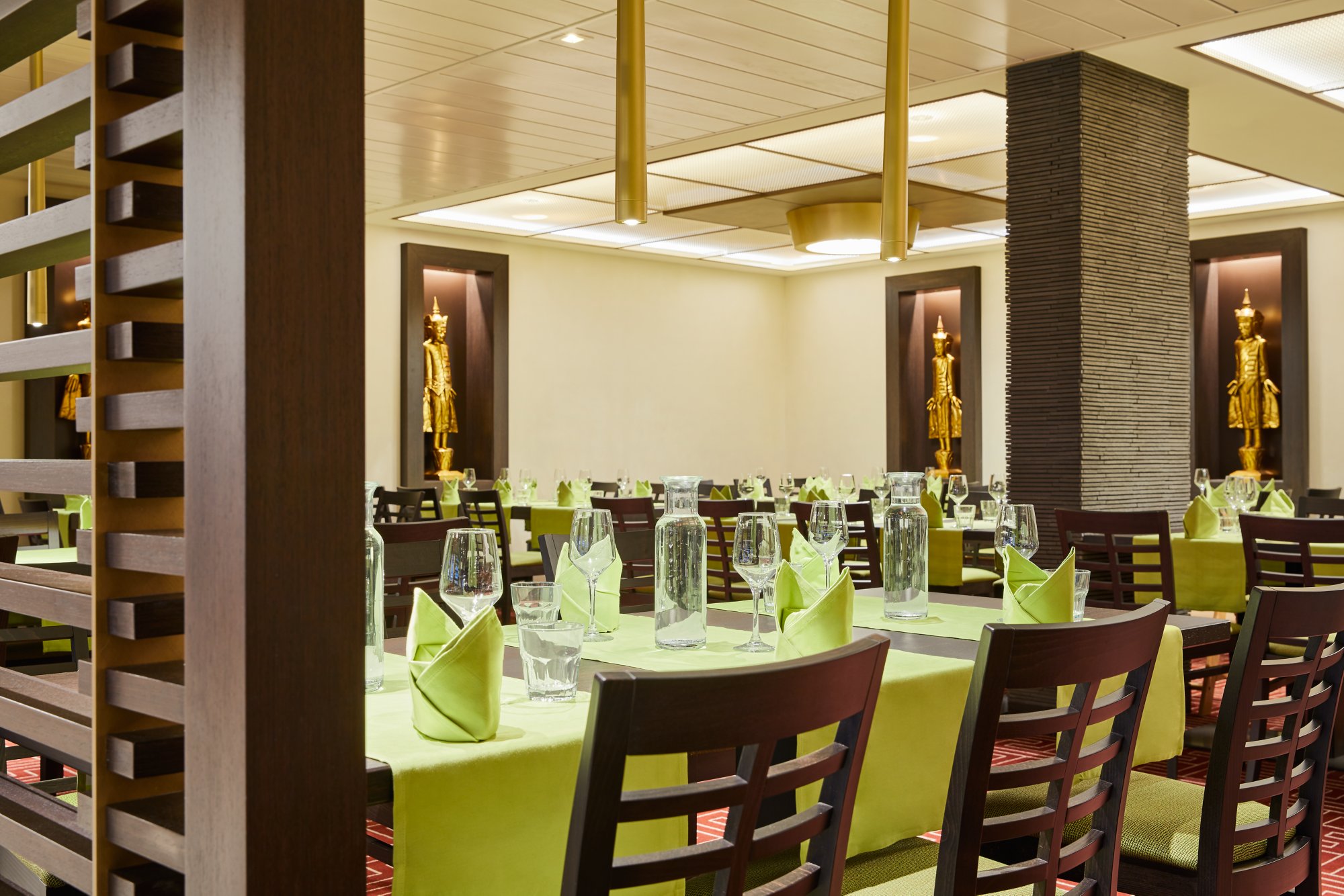 Interieur im East Restaurant