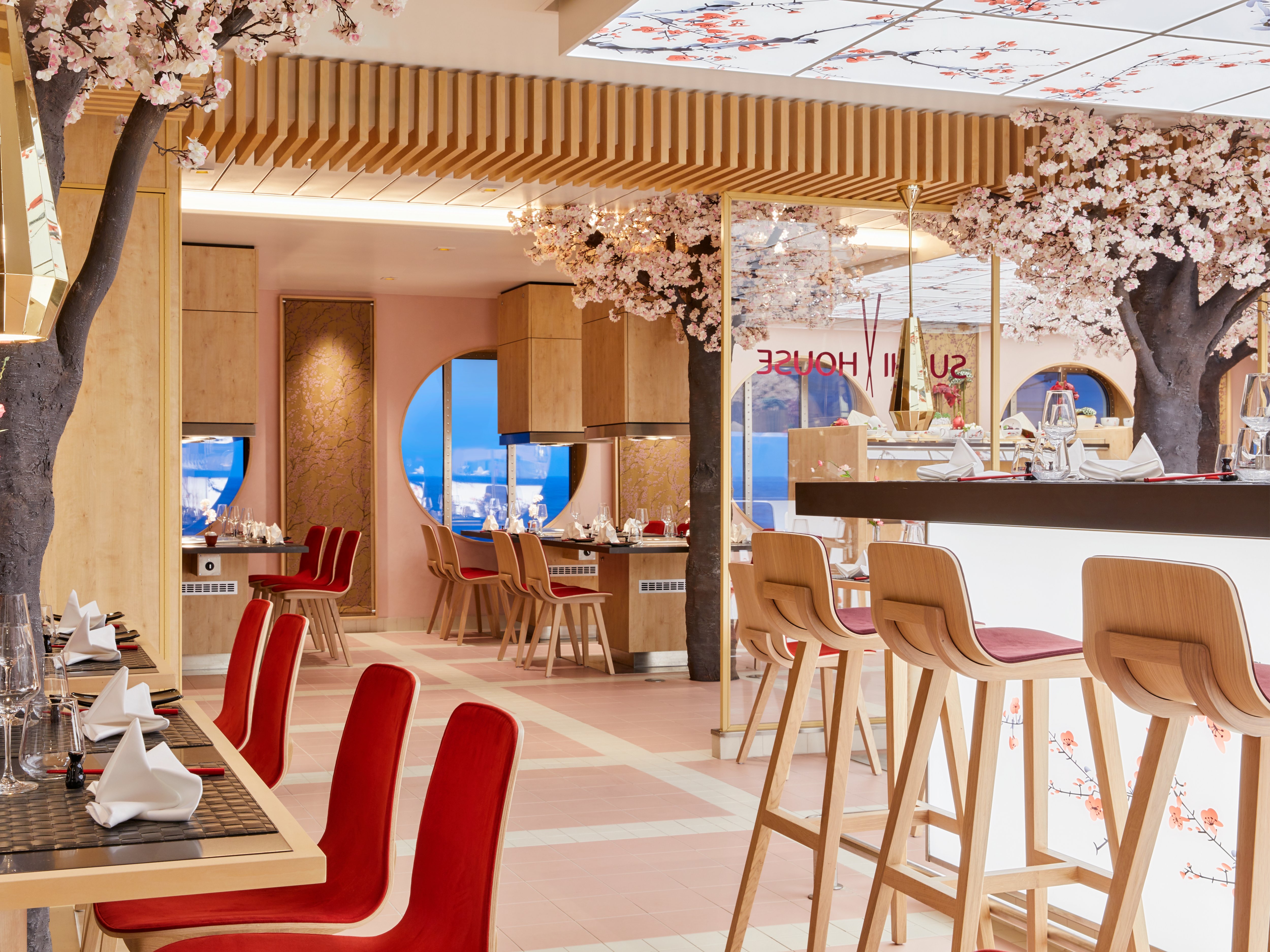 Interieur des Sushi House