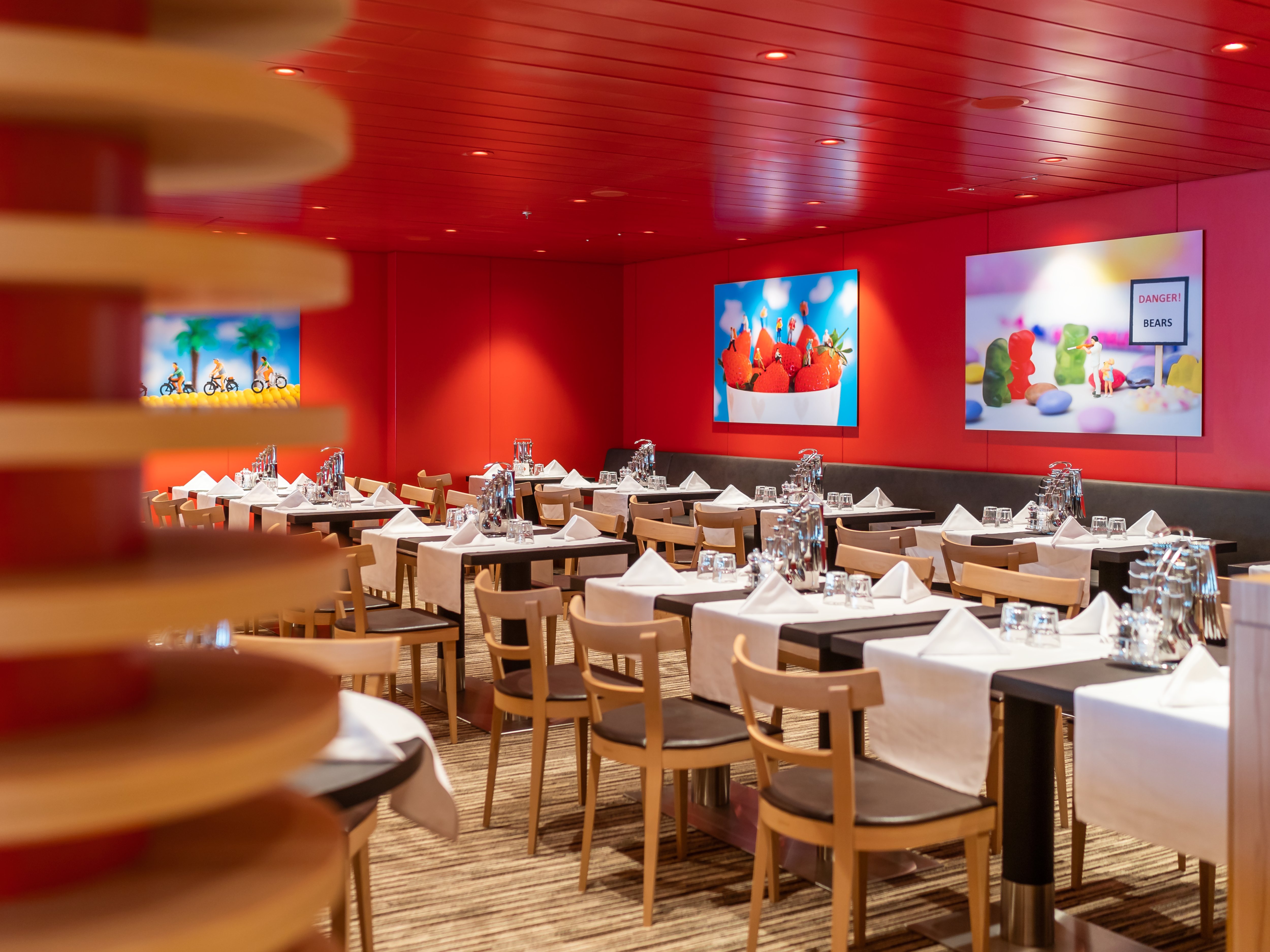 Interieur des Fuego Restaurants