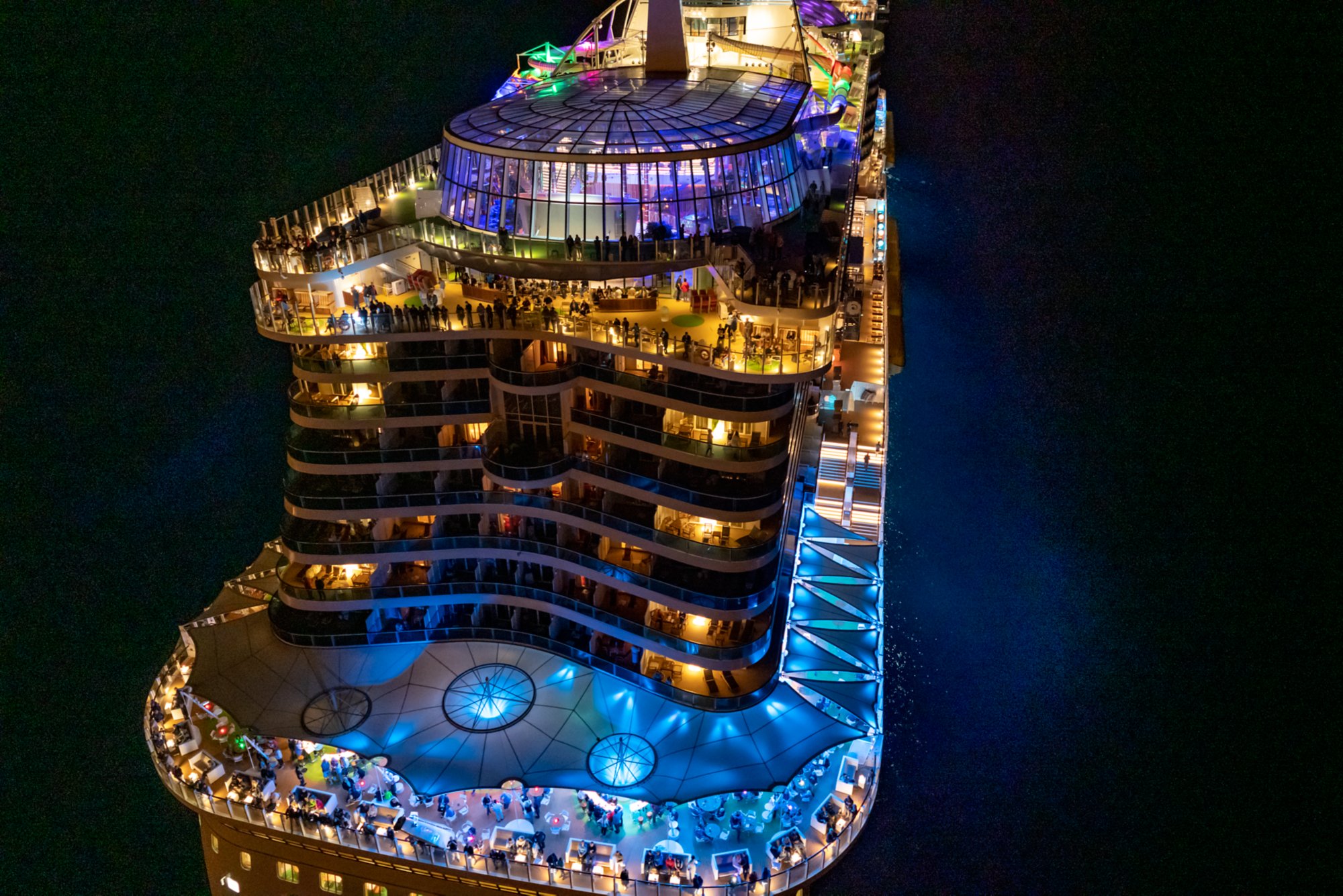 Beleuchtung AIDA Lichtermeer