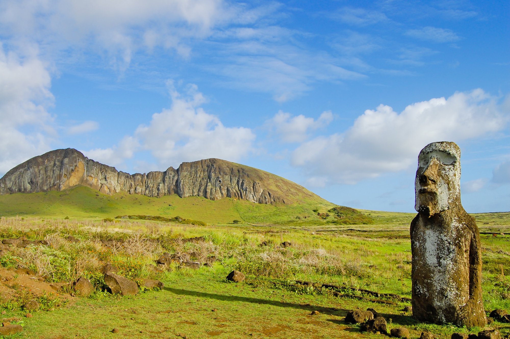 Rano Raraku Mountain - Easter Island