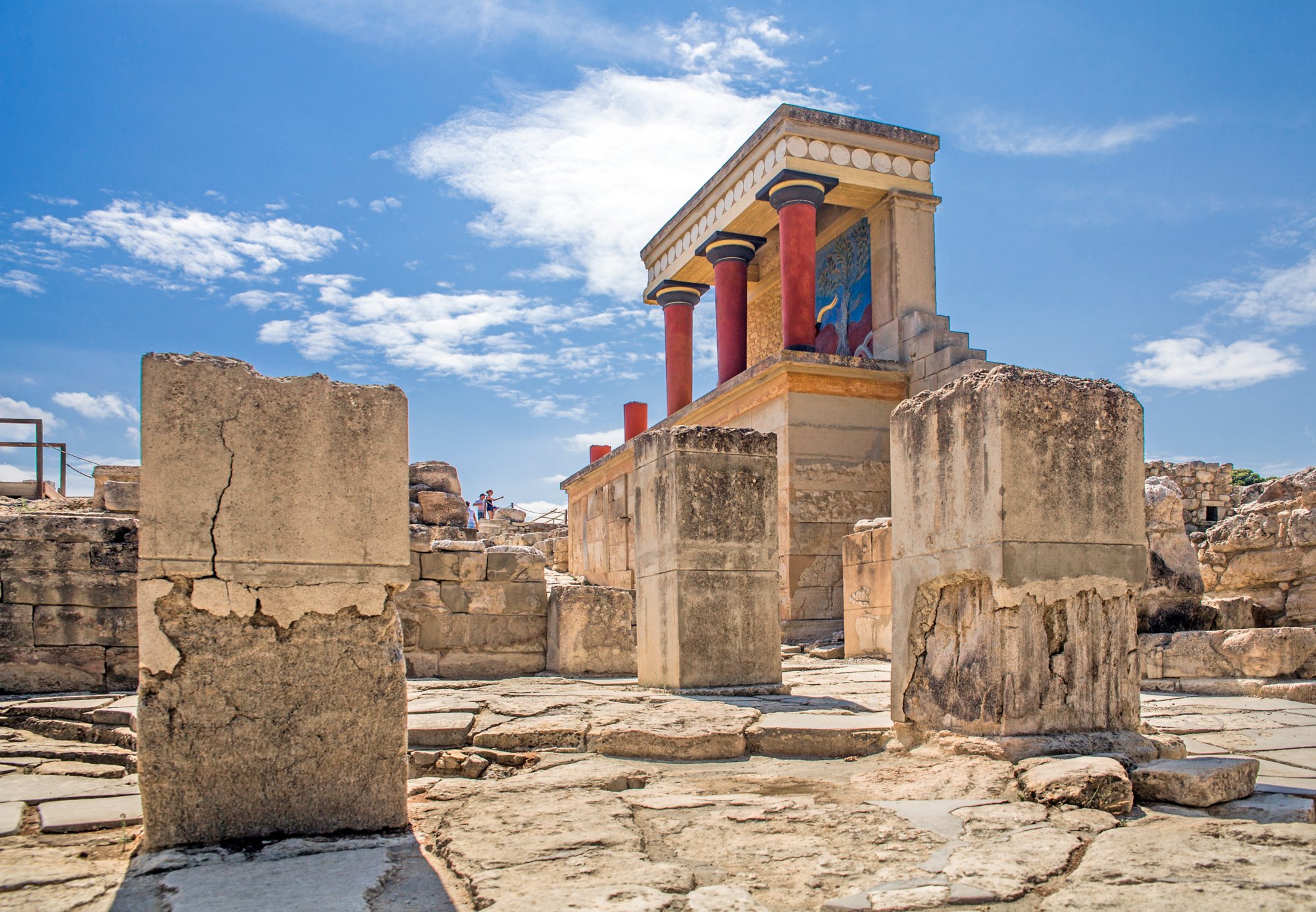 Der Palast von Knossos auf Kreta gilt als absolutes Highlight der Insel.