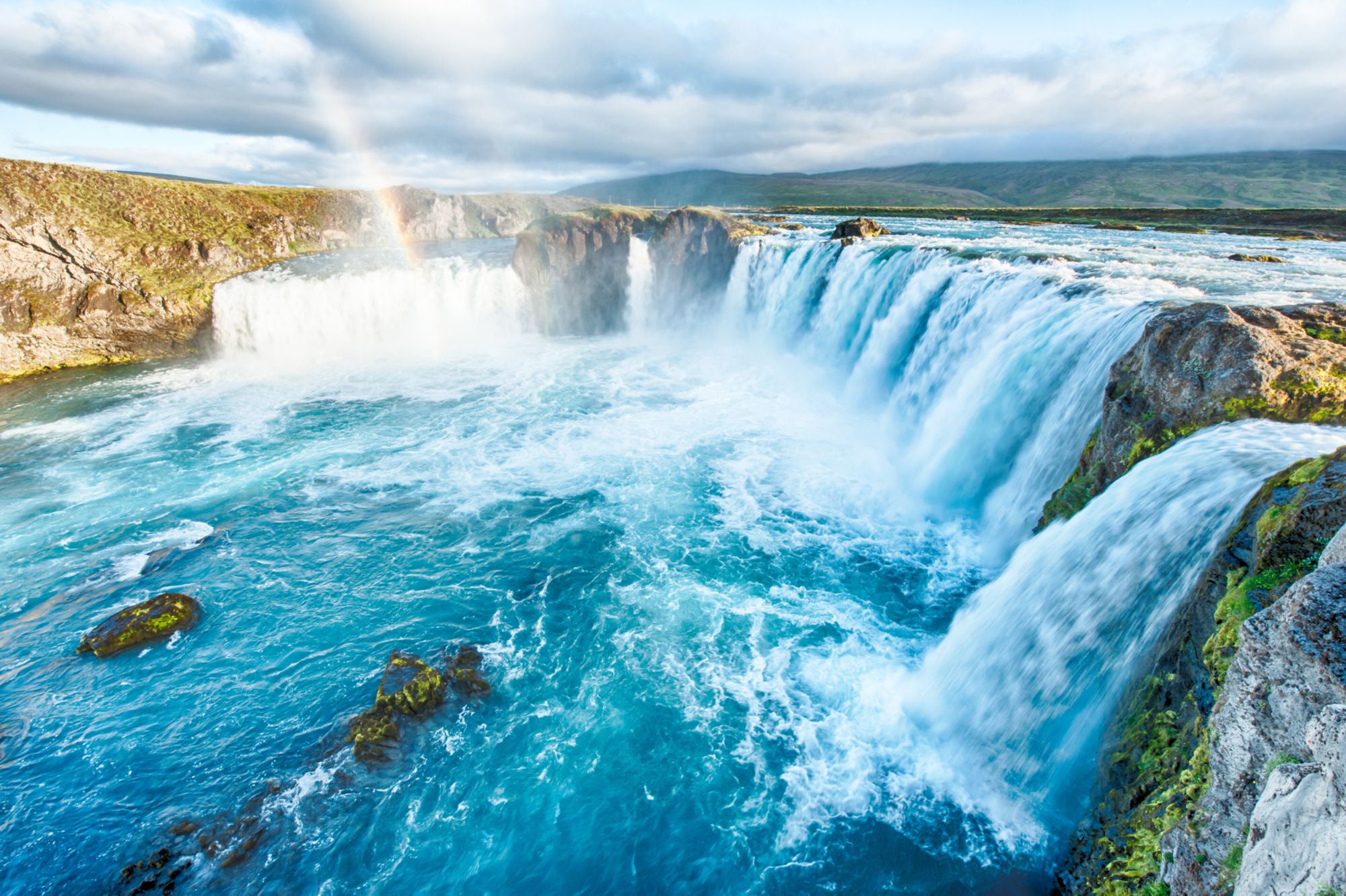 GodafossWasserfall in Island
