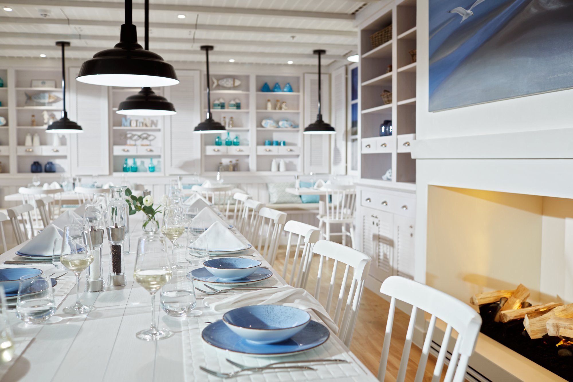 Interieur des Beach House Restaurants