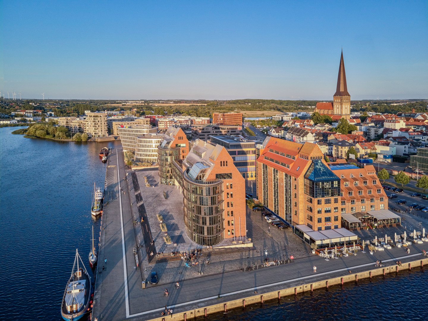 AIDA buildings in Rostock