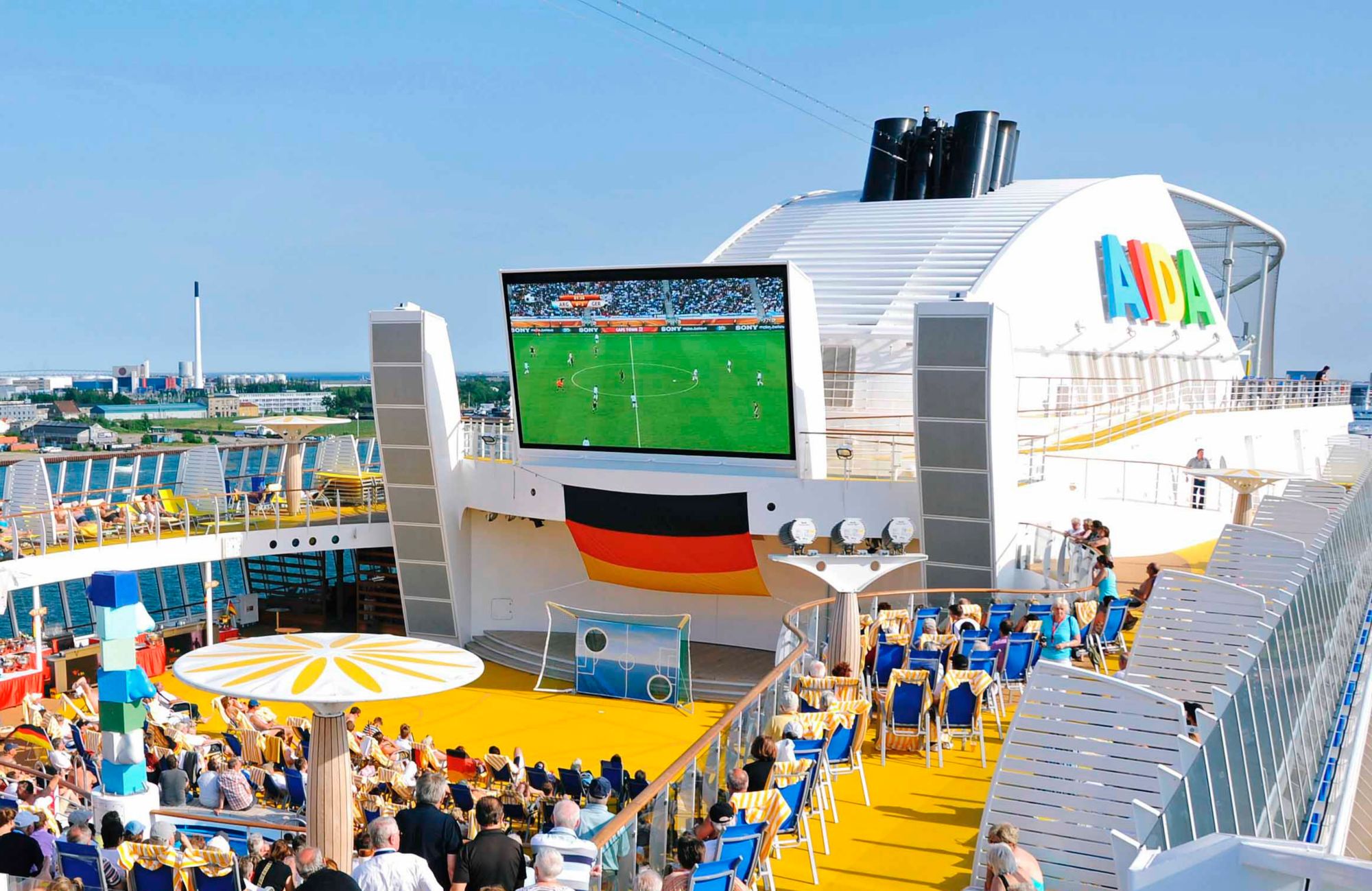 WM-Fußball live auf der AIDA Flotte erleben