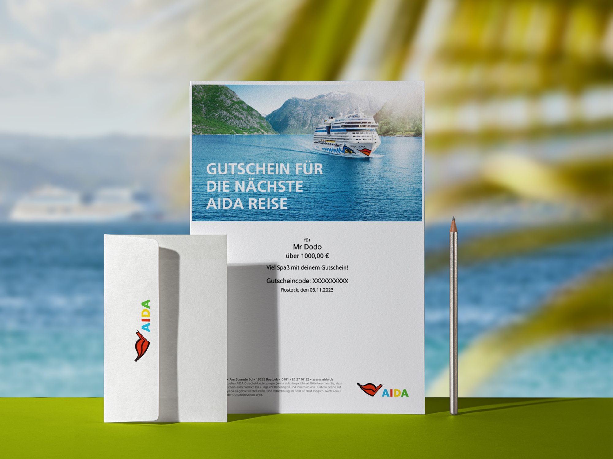 AIDA Gutschein