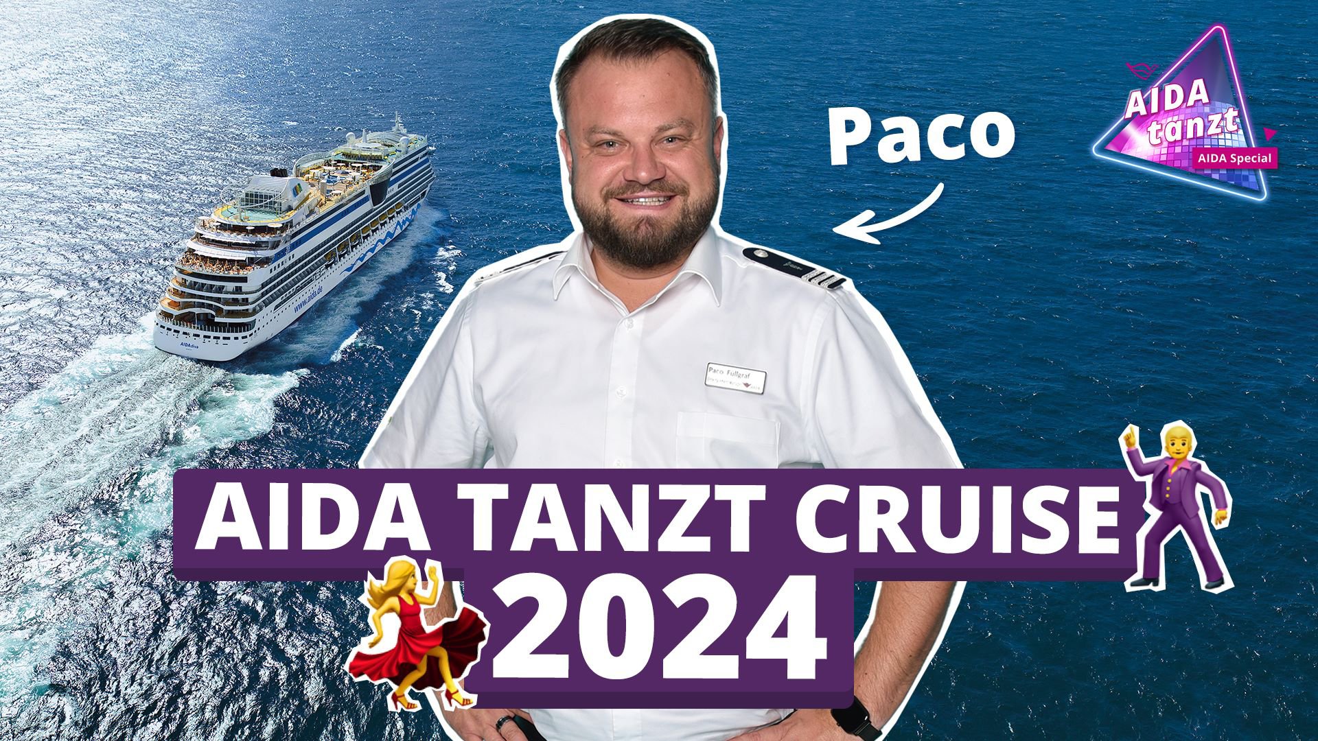 Video von der AIDA tanzt Cruise 2024 mit AIDAdiva